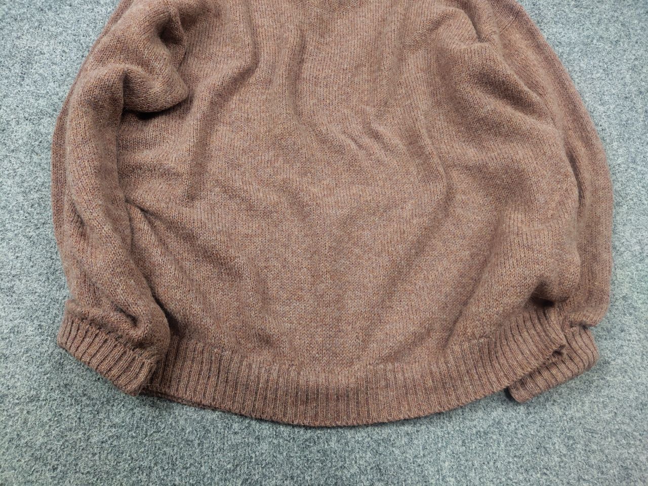 Rare Valstar Milano Vintage Crew check Alpaca Knit Sweater