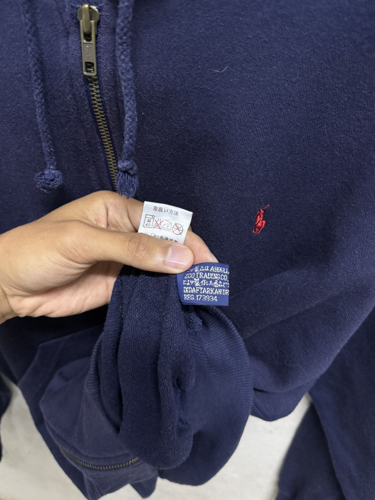 Polo Ralph Lauren Rare Vintage Polo Ralph Lauren Zip Up Hoodie Size US M / EU 48-50 / 2 - 9 Thumbnail