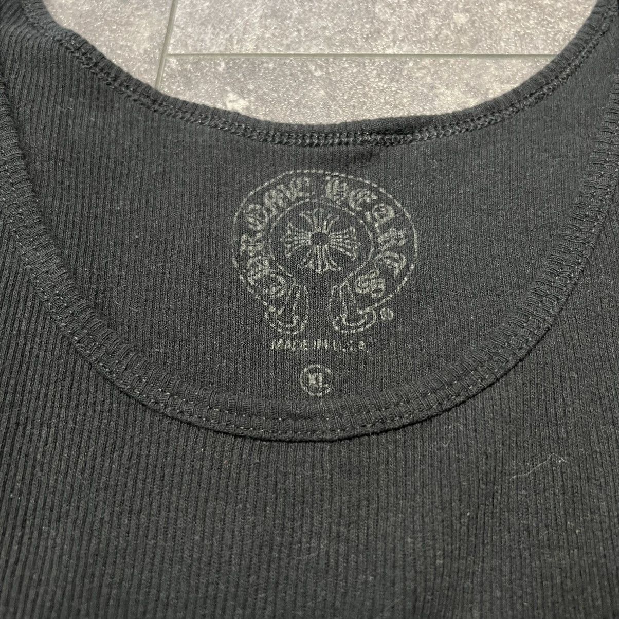 Chrome Hearts Chrome Hearts T-Bar Script Logo Tank Top Black Size XL / US 12-14 / IT 48-50 - 6 Thumbnail
