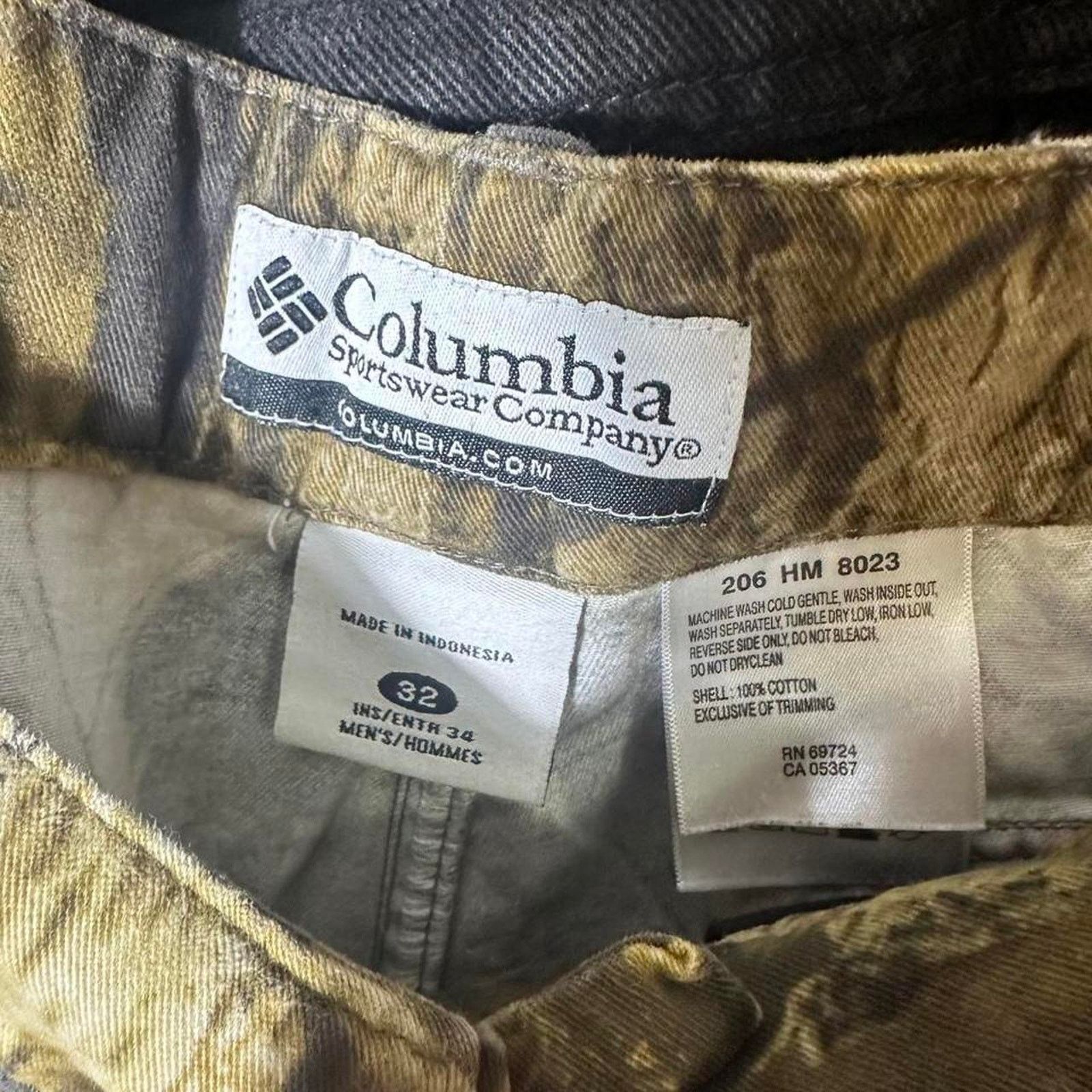 Columbia Columbia Realtree Camo Cargo Pants 32x32 Baggy Camouflage Size US 32 / EU 48 - 3 Thumbnail