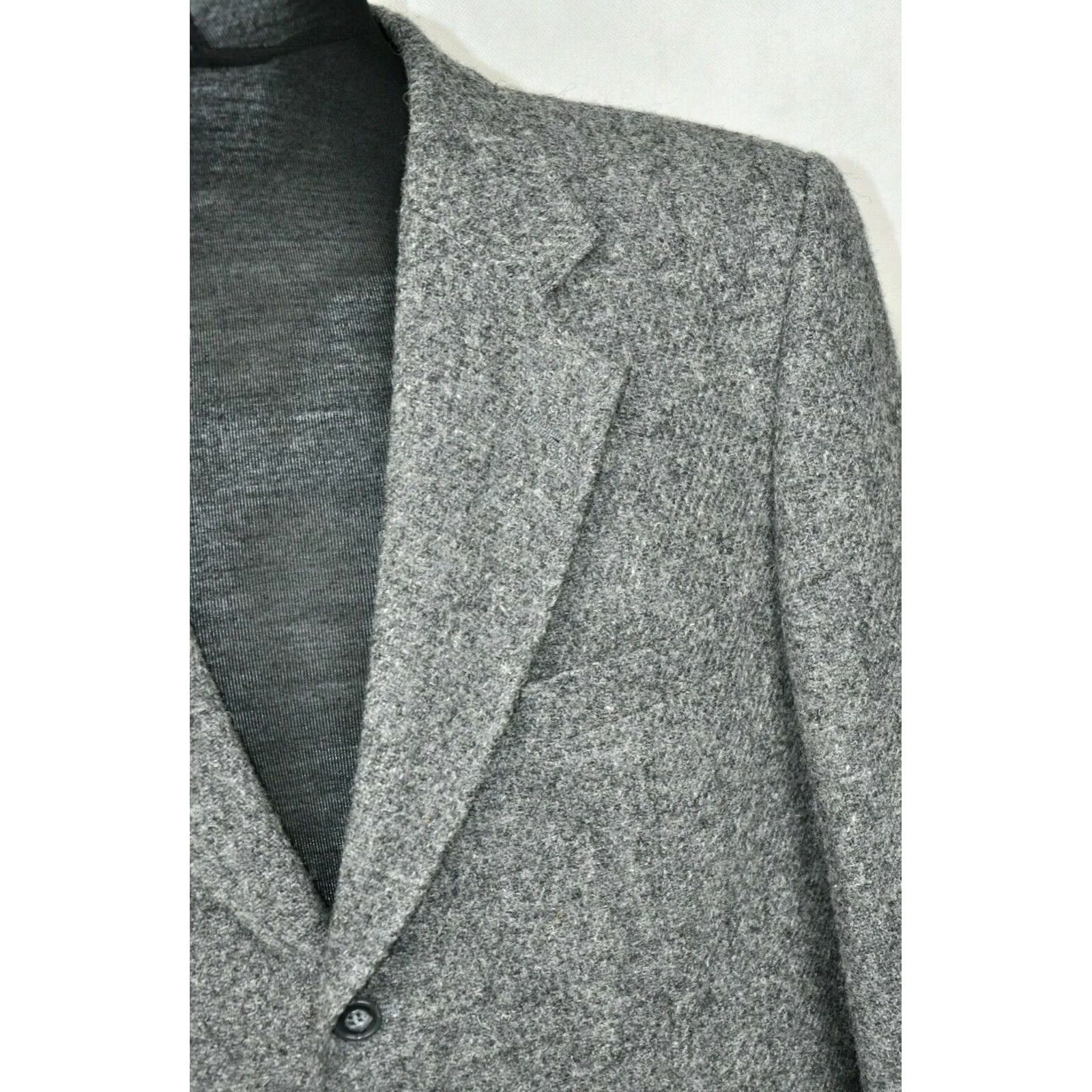 Harris Tweed VINTAGE Harris Tweed Baumler Wool Blazer Jacket Gray Size EU 50 Men Size 50R - 5 Thumbnail