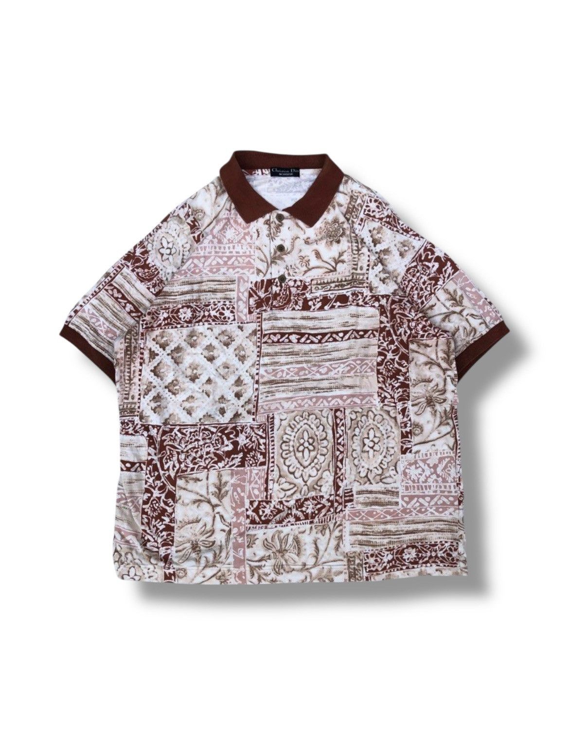 Christian Dior Monsieur Vintage Christian Dior Polo Shirt Size US L / EU 52-54 / 3 - 1 Thumbnail