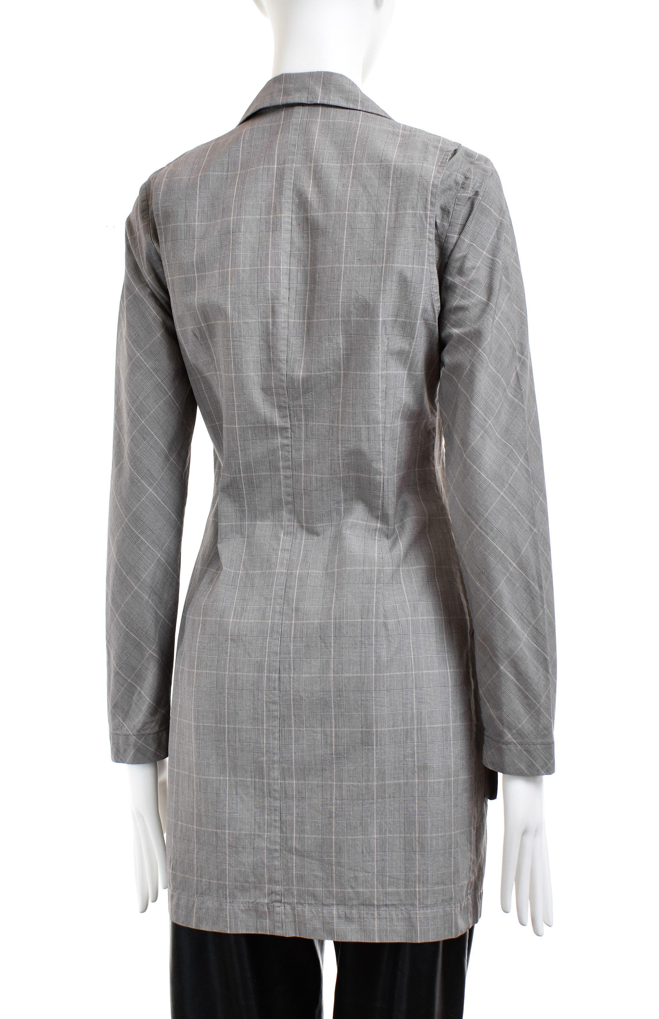 Dries Van Noten DRIS VAN NOTEN Vintage Unlined Long Blazer Jacket Dress Size S / US 4 / IT 40 - 7 Thumbnail