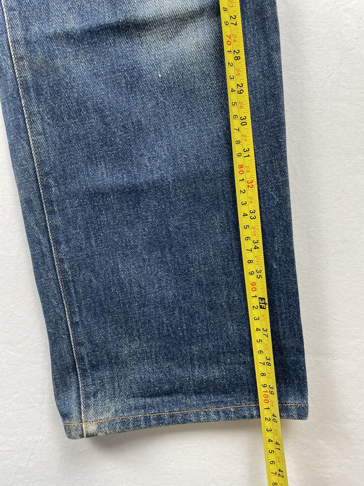 Japanese Brand Vintage Selvedge Denimland State by Virus Branded Size US 30 / EU 46 - 10 Thumbnail