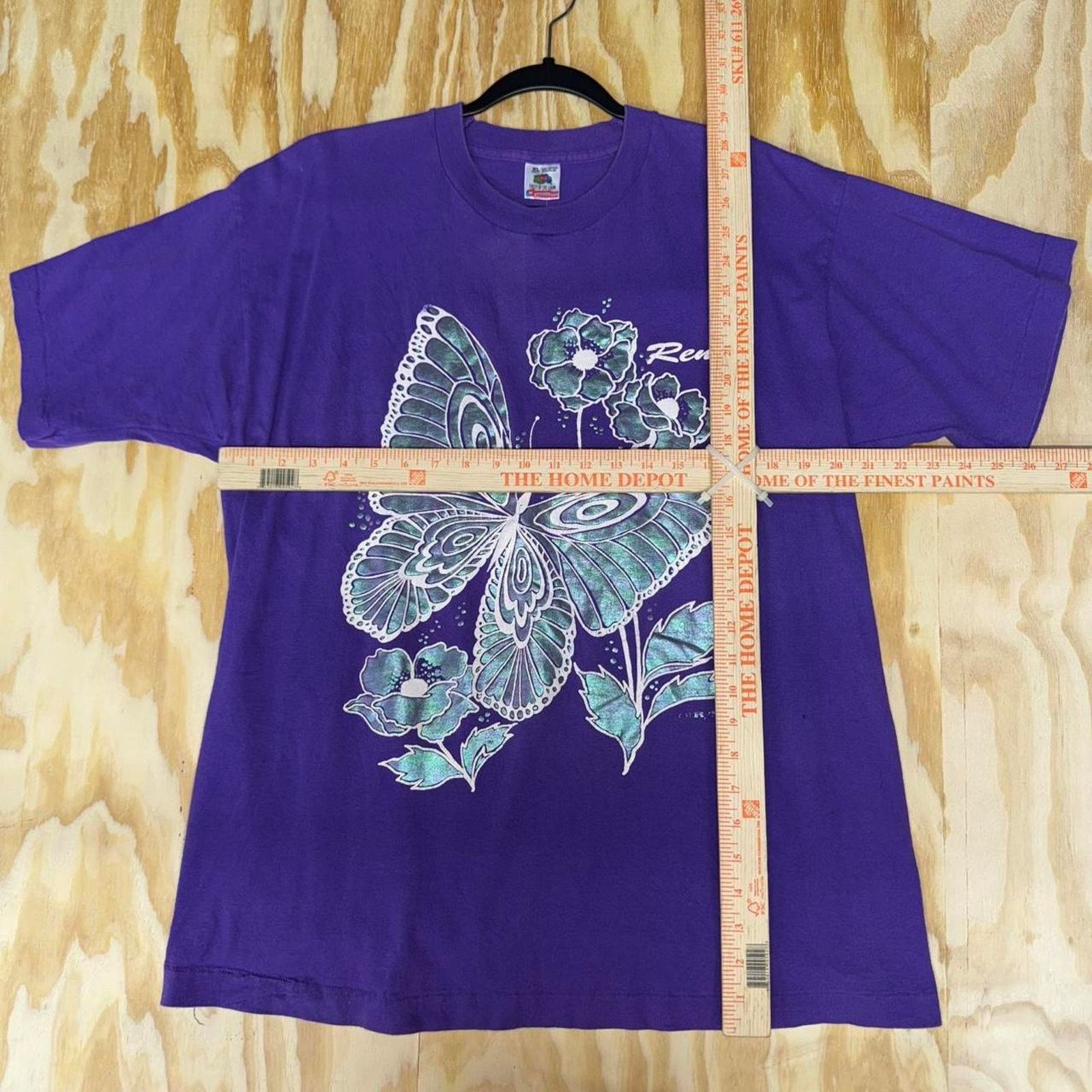 Vintage Vintage reno butterfly nature tourist 1990s wildlife t-shirt Size US XL / EU 56 / 4 - 3 Thumbnail