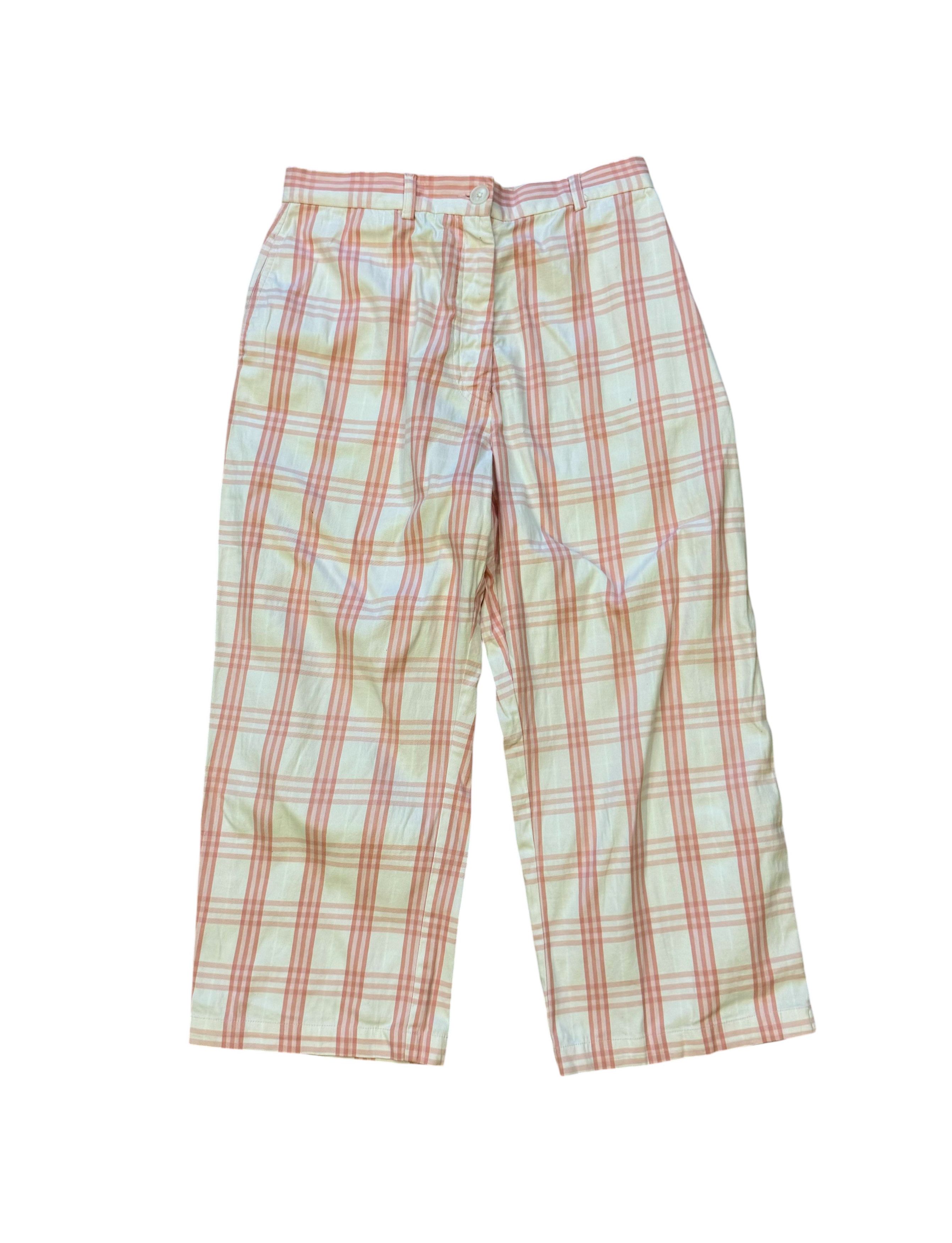 Burberry VINTAGE BURBERRY GOLF CHECKERED PANTS Size 30" / US 8 / IT 44 - 2 Thumbnail