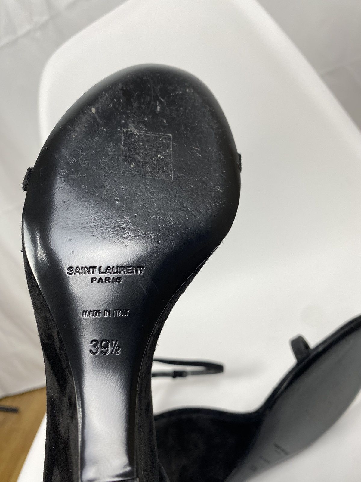 Saint Laurent Paris Saint Laurent Paris Lila Suede Wedges size 39,5 Size US 9.5 / IT 39.5 - 10 Thumbnail