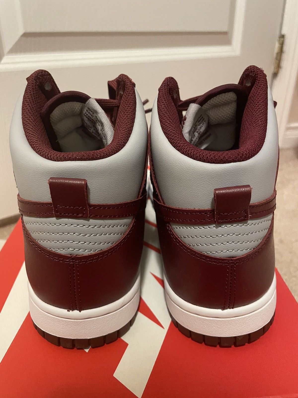 Nike Nike Dunk High Retro Dark Beetroot Size US 8 / EU 41 - 3 Thumbnail