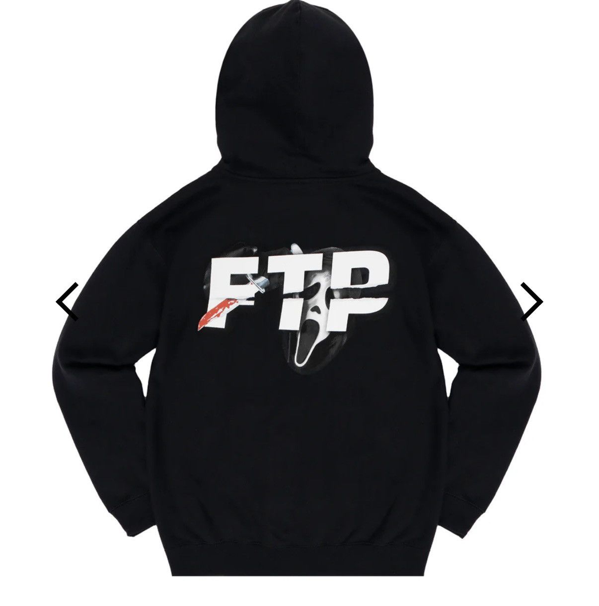 Fuck The Population FTP Ghostface Logo Pullover Hoodie Black Size XL Deadstock Size US XL / EU 56 / 4 - 2 Thumbnail