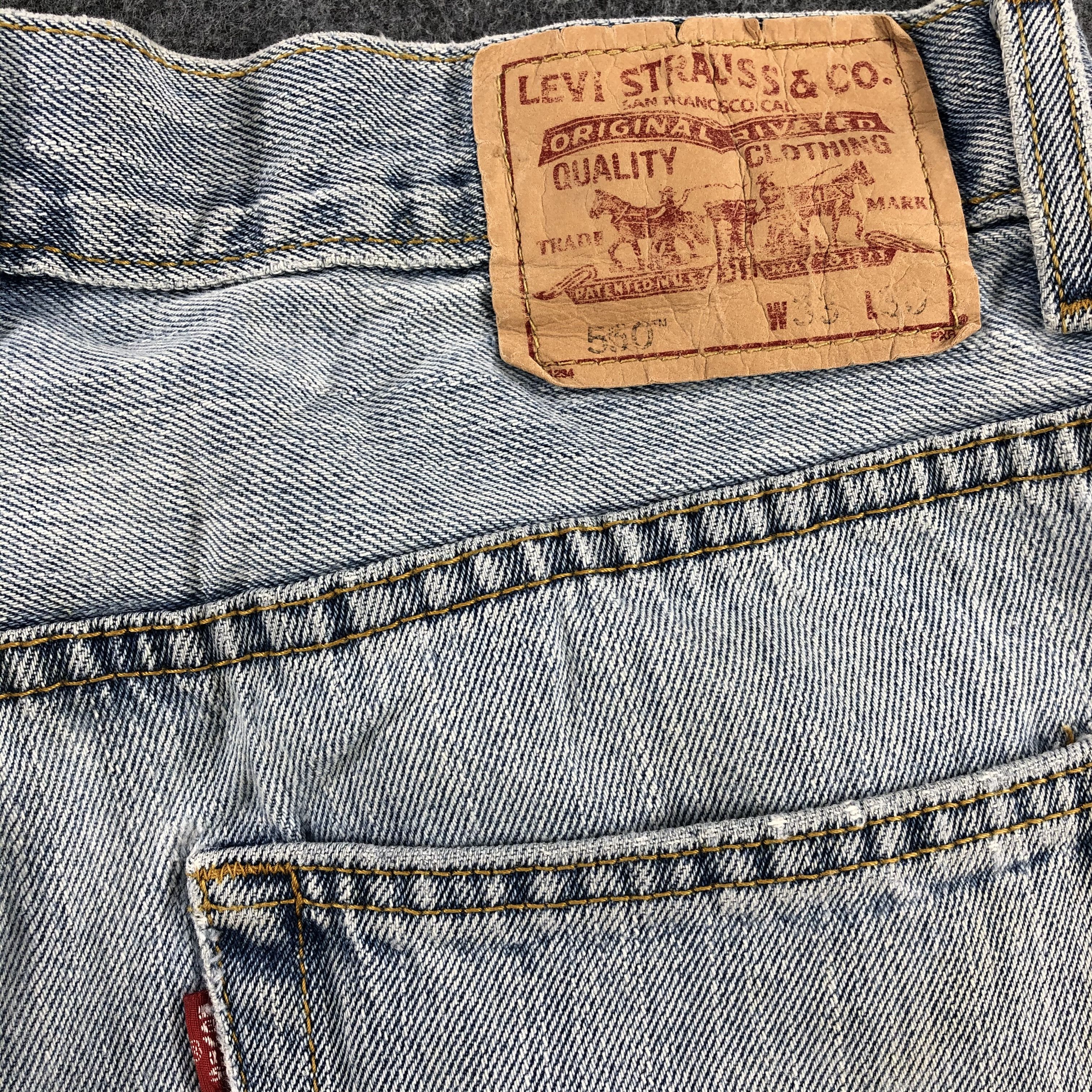 Levi's × Vintage Vintage Light Wash Levis 550 Jeans-JM1760 Size US 32 / EU 48 - 5 Thumbnail
