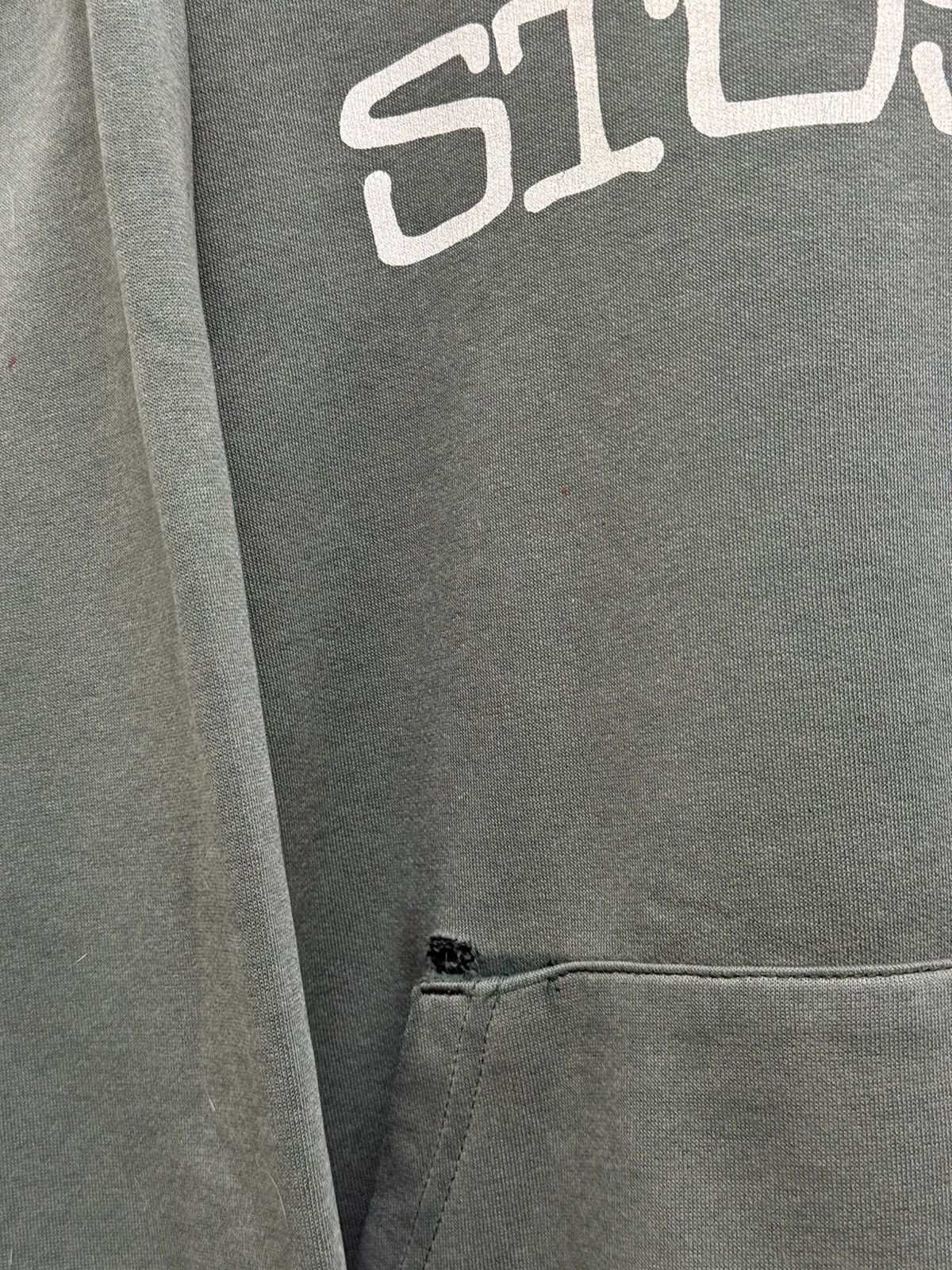 Stussy Vintage 80s Distressed Stussy Crown Faded Hoodie Size US XL / EU 56 / 4 - 8 Thumbnail