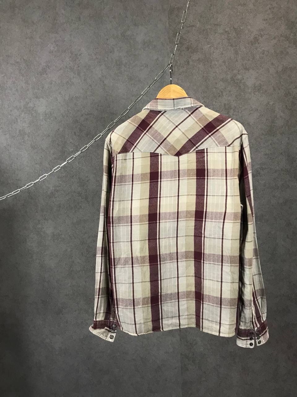 Allsaints Allsaints vintage flannel shirt Size US XL / EU 56 / 4 - 7 Thumbnail