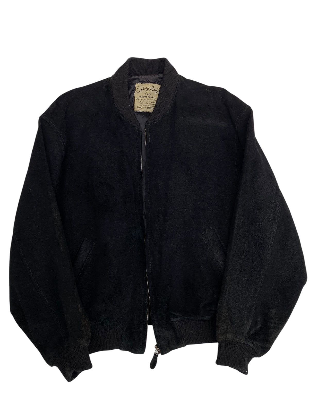 Japanese Brand Vtg Sissy Boy Cow Leather Suede Size US M / EU 48-50 / 2 - 1 Thumbnail