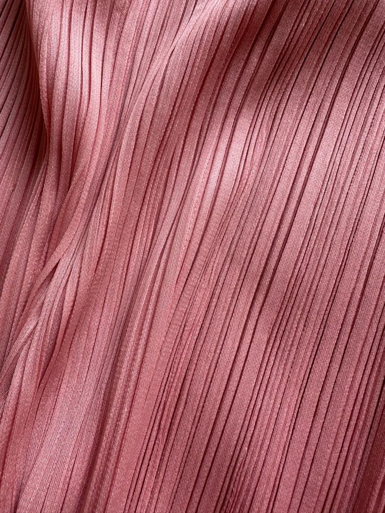 Issey Miyake Issey Miyake size:1 Pink pleated trousers Size 31" - 9 Thumbnail