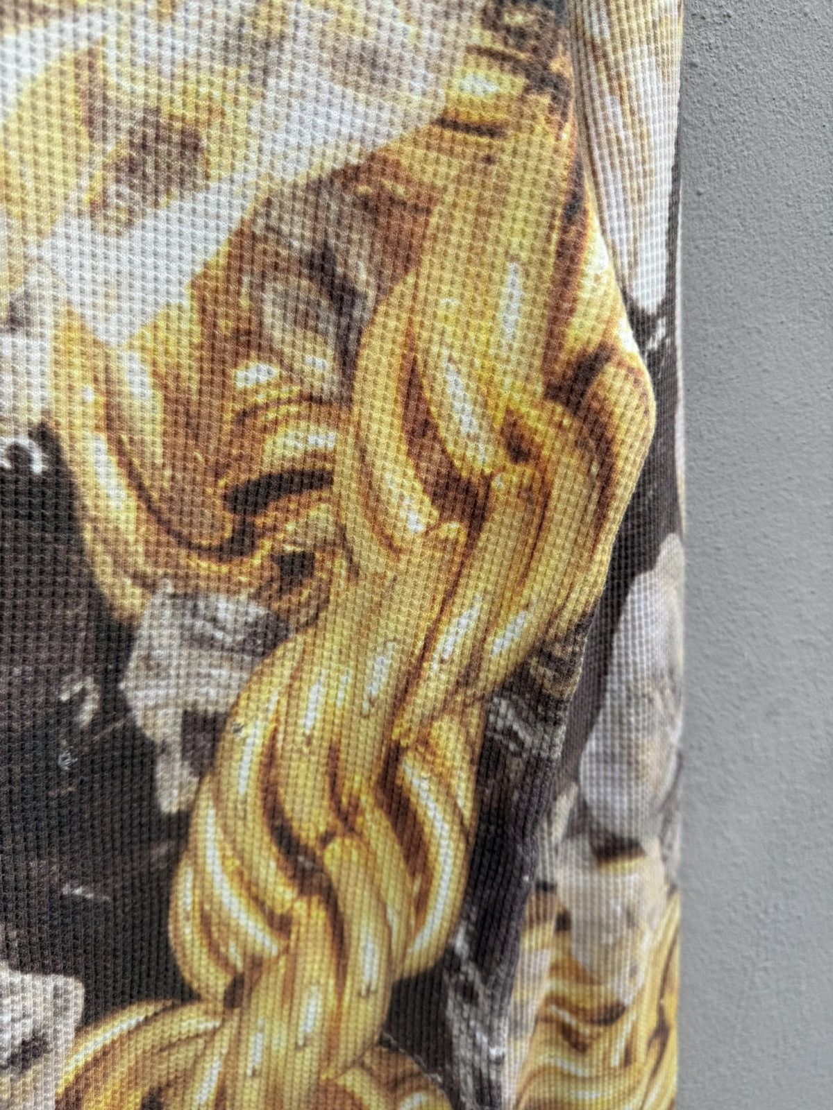 PHENOMENON ARCHIVED‼️2000s PHENOMENON Gold Chains Fullprint Waffle Tee Size US L / EU 52-54 / 3 - 7 Thumbnail