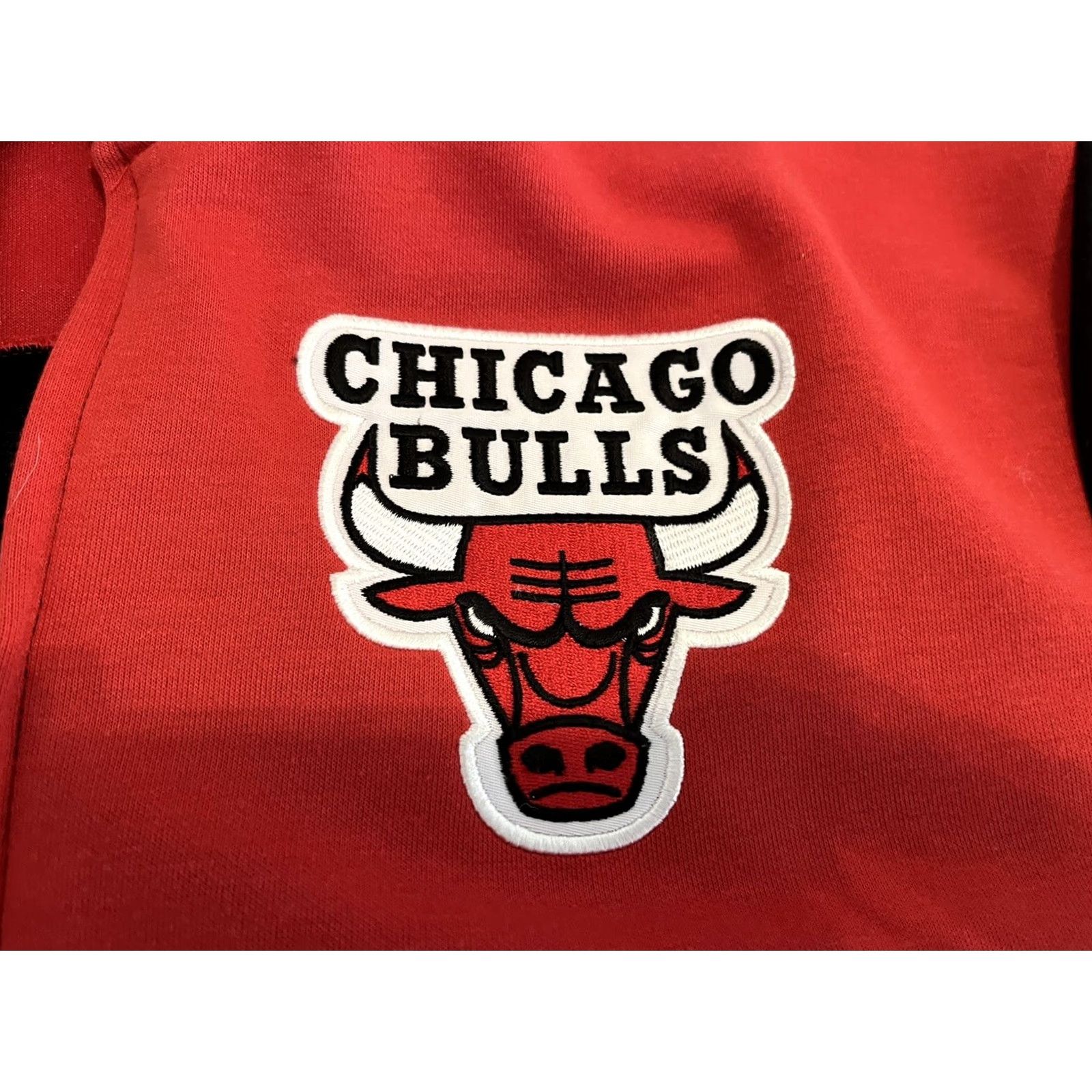 Adidas Adidas Chicago Bulls Derrick Rose Full Zip Jacket Black Red Size Medium Size US M / EU 48-50 / 2 - 3 Thumbnail
