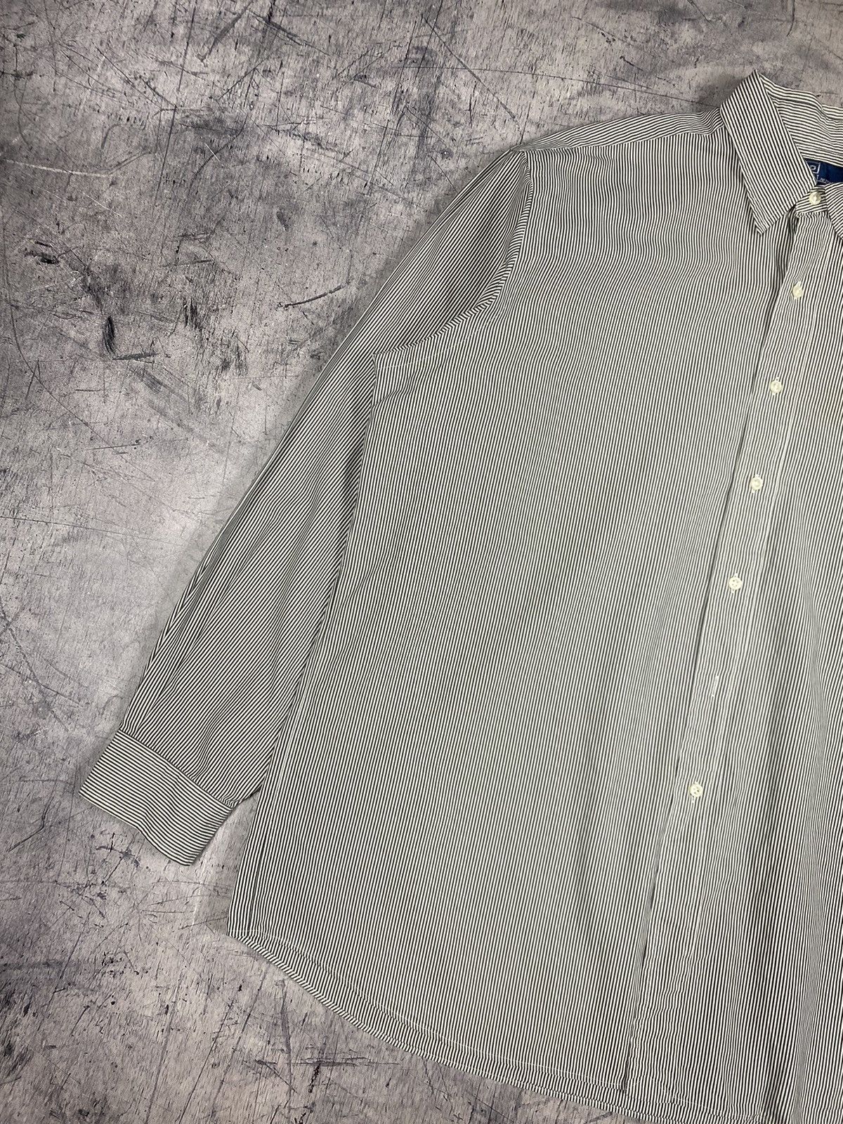 Polo Ralph Lauren × Vintage Vintage Polo Ralph Lauren Striped Button Up Shirt Size US XL / EU 56 / 4 - 3 Thumbnail