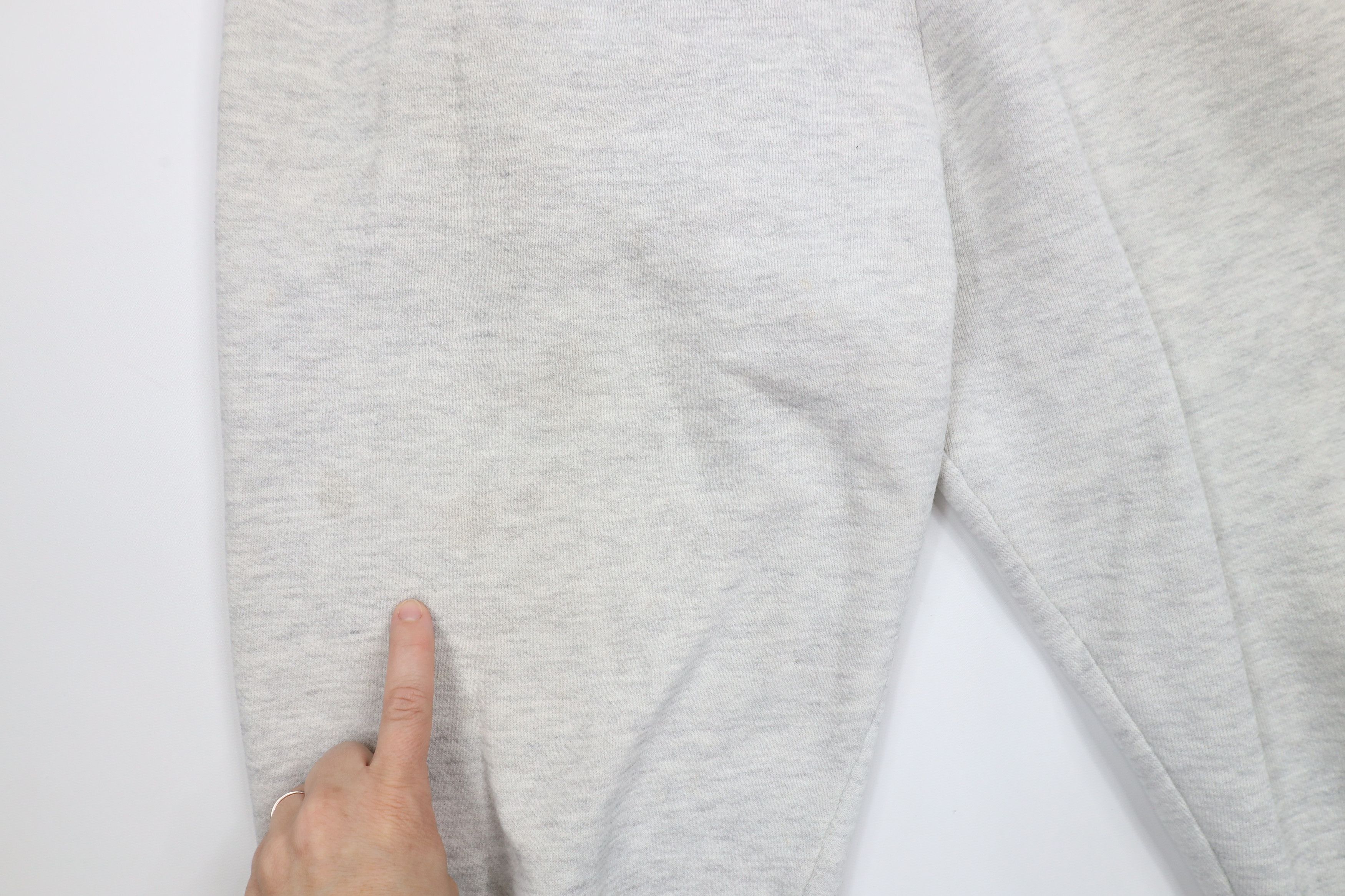 Vintage Vintage 90s Streetwear Sweatpants Joggers Heather Gray USA Size US 36 / EU 52 - 5 Thumbnail