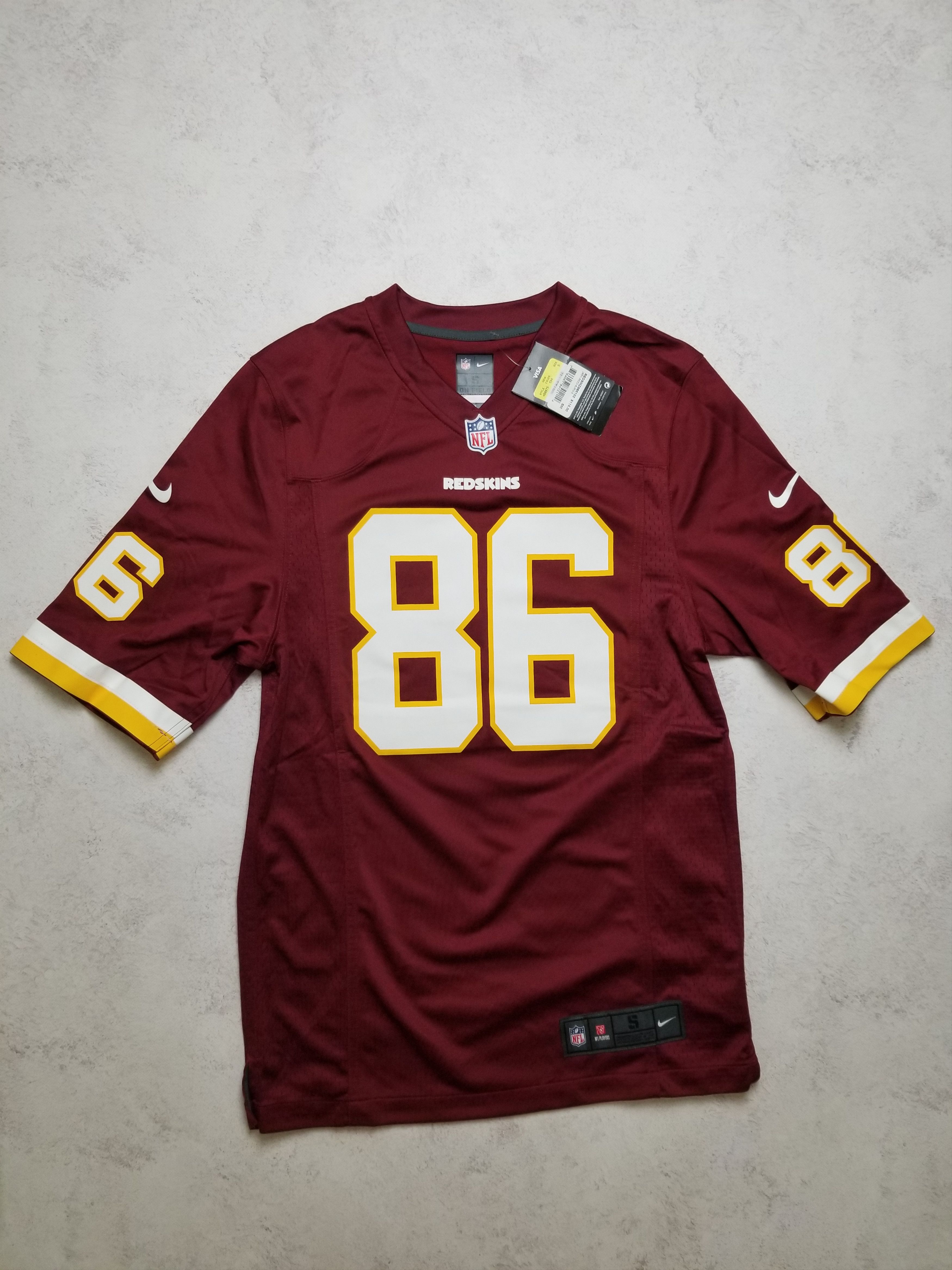 Nike Nike Washington Redskins Reed #86 Burgundy NFL Jersey Size US S / EU 44-46 / 1 - 1 Thumbnail