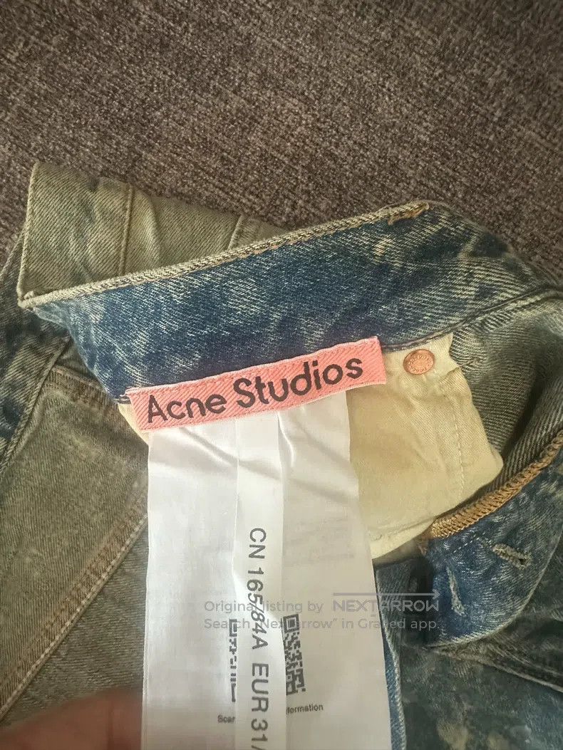 Acne Studios Acne Studios FW25 Low-Rise Wide Leg Scimitar Jeans Size US 30 / EU 46 - 4 Thumbnail