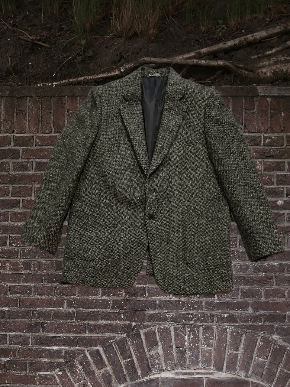 Harris Tweed Vintage Blazer Y2K Harris Tweed streetwear 100% wool Size 48R - 1 Thumbnail