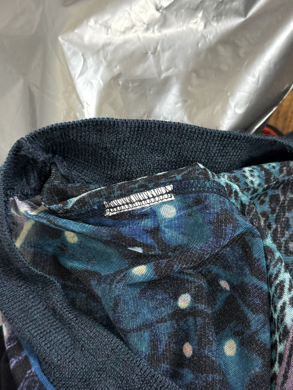 Jean Paul Gaultier Vintage Jean Paul Gaultier Femme Powernet Mesh Cardigan Size S / US 4 / IT 40 - 11 Thumbnail