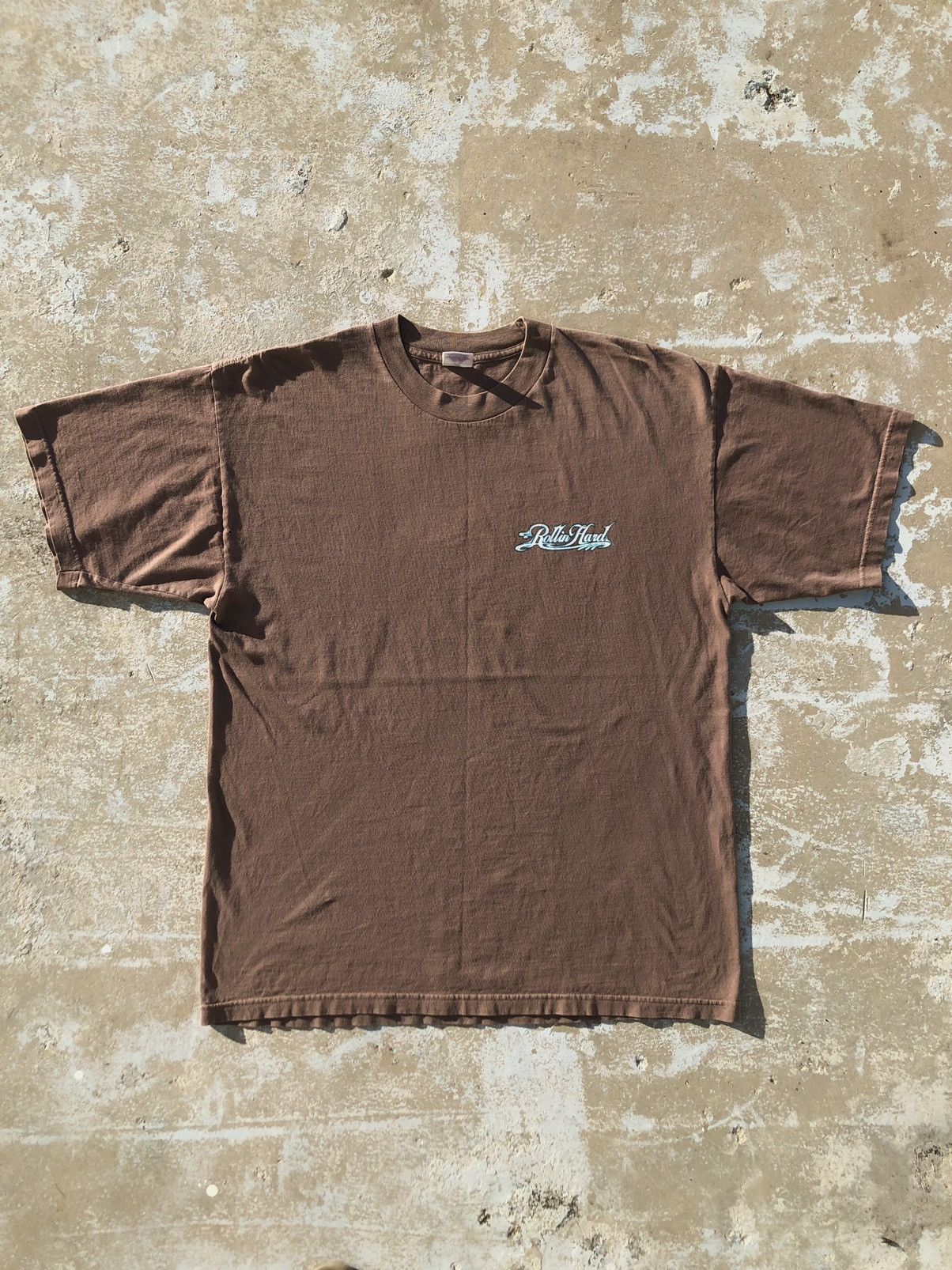 Born X Raised × Vintage Vintage 90s ROLLIN HARD T-shirt Size US XL / EU 56 / 4 - 2 Thumbnail