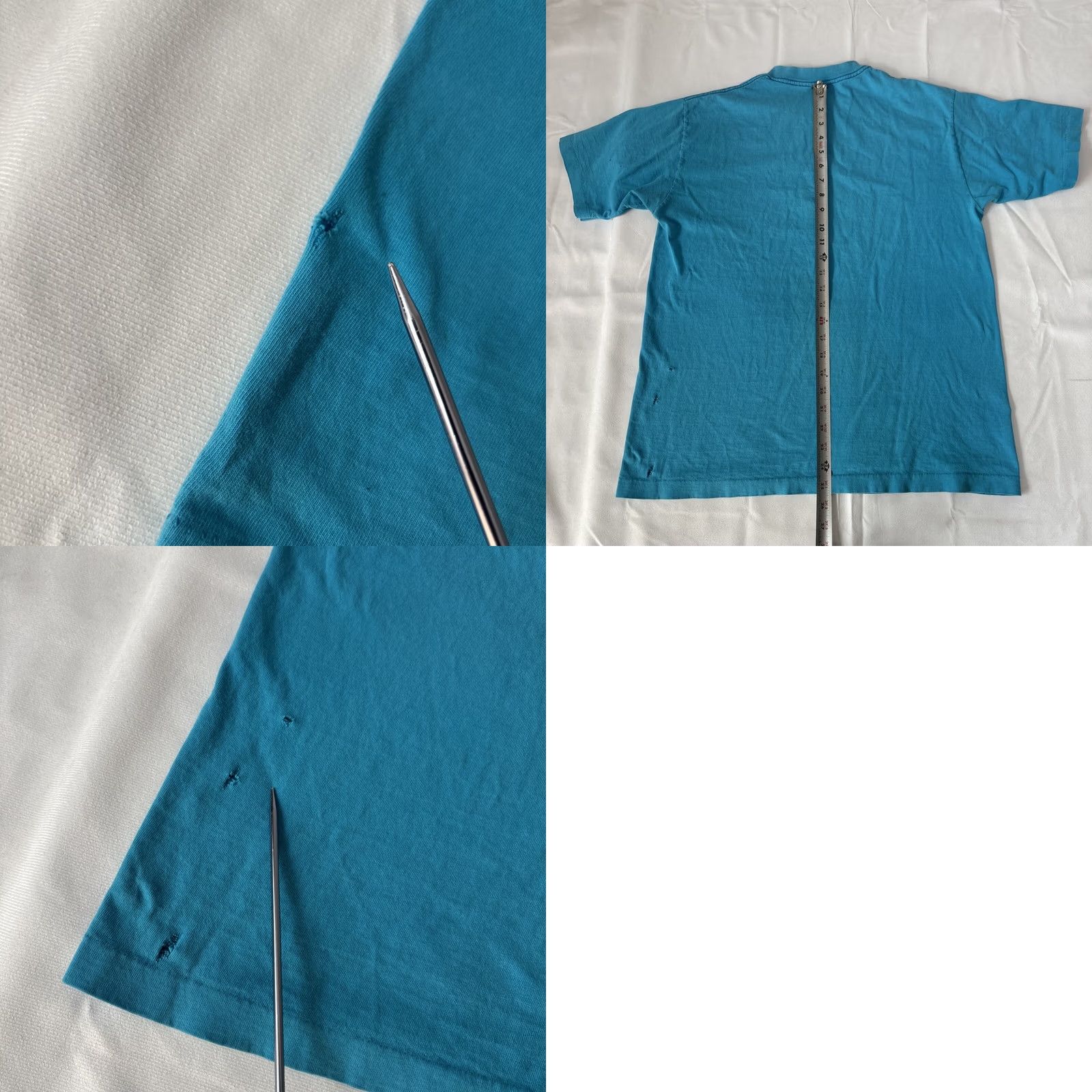 Vintage VINTAGE 1980s Norfolk Airborne Flight Wear T Shirt Sid Tee USA L Blue Size US L / EU 52-54 / 3 - 9 Thumbnail