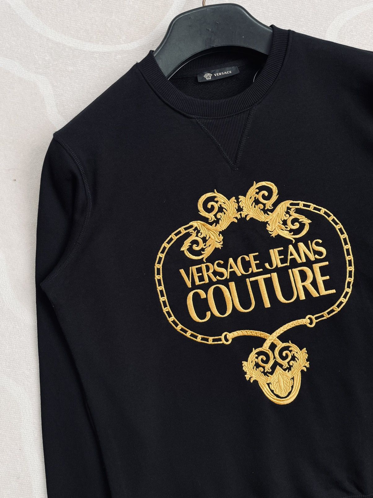 Versace LUXURY VERSACE EMBROIDERY SWEATSHIRT Size US S / EU 44-46 / 1 - 5 Thumbnail