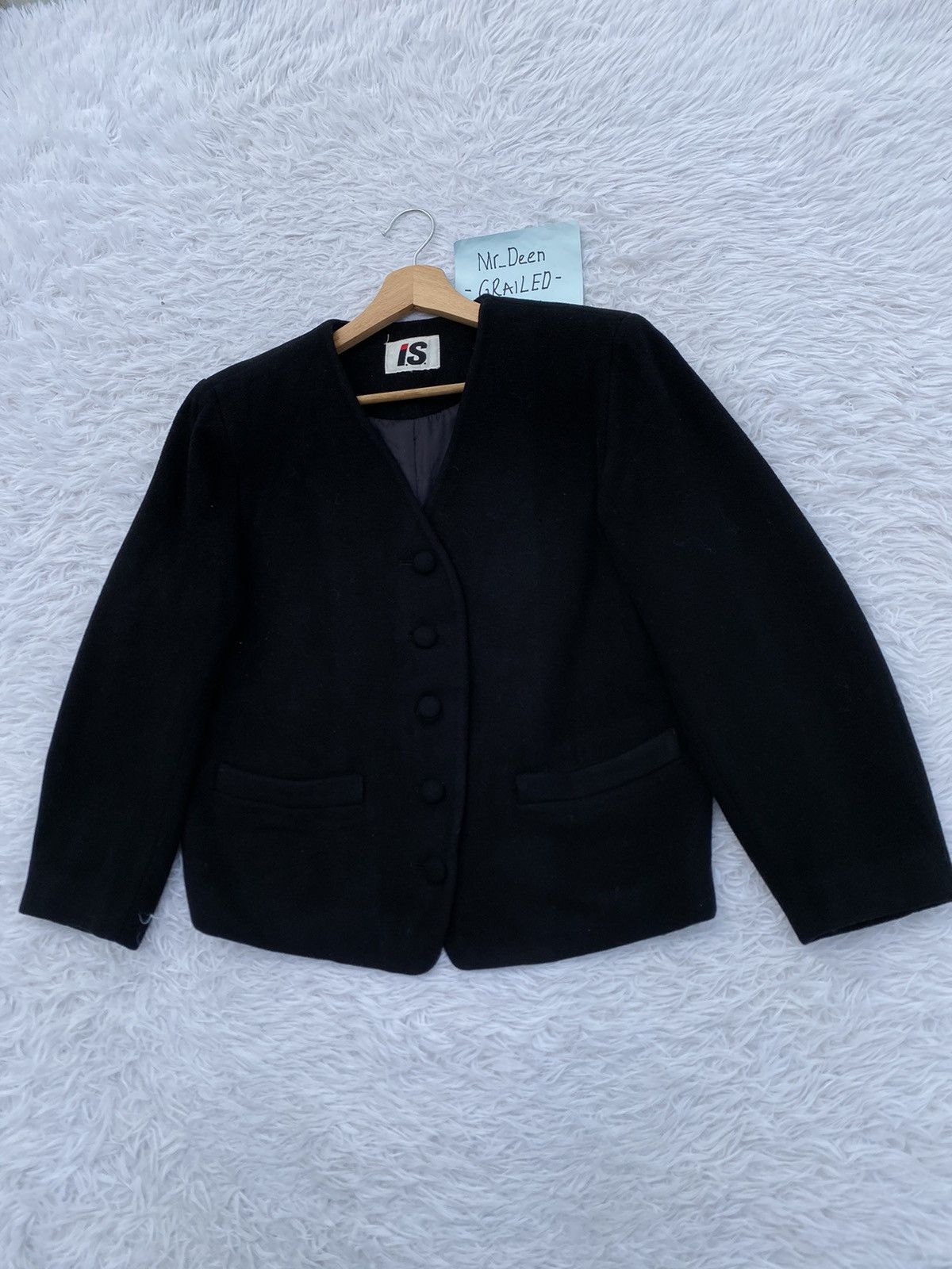 Issey Miyake Rare Vintage 80s Issey Miyake Wool Bazer /Jacket Size US M / EU 48-50 / 2 - 3 Thumbnail