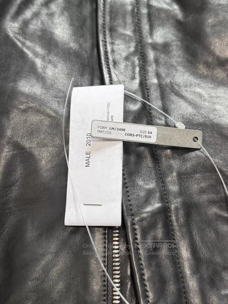 Carol Christian Poell Carol Christian Poell Size 54 Leather Jacket LM/2498 Male| Size US L / EU 52-54 / 3 - 6 Thumbnail