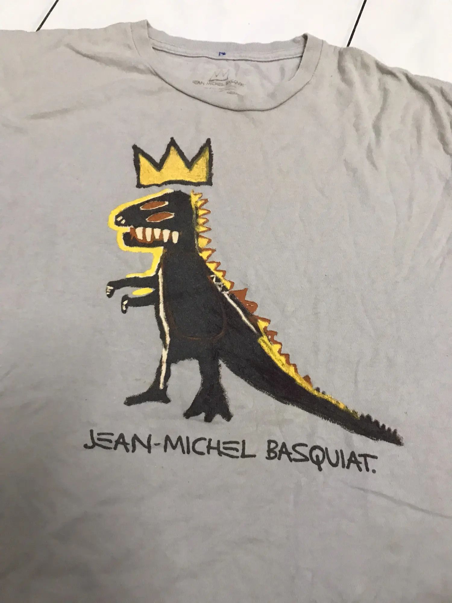 Jean-Michel Basquiat Jean Michel Basquiat Logo Tee Size US L / EU 52-54 / 3 - 3 Thumbnail