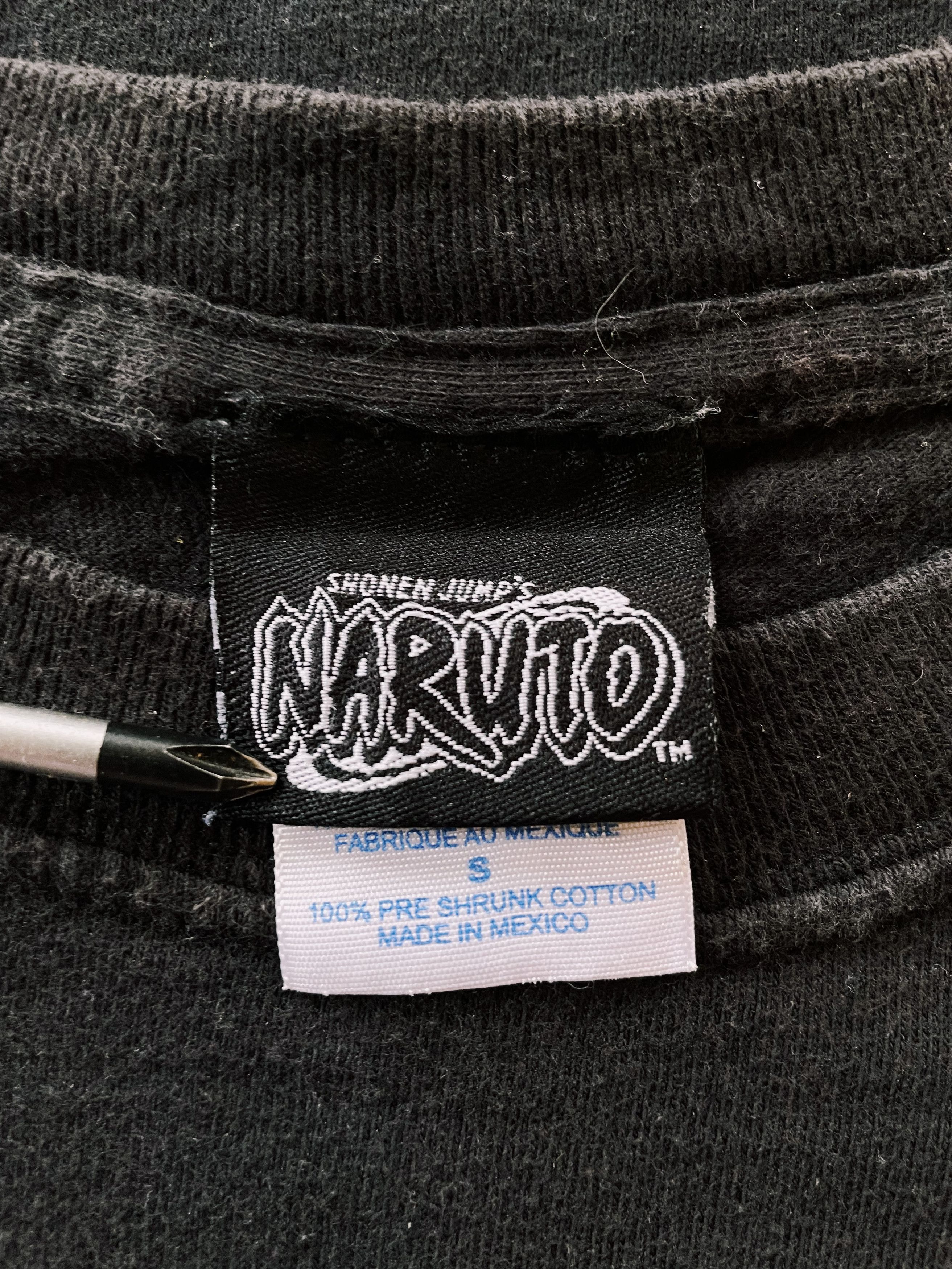 Anime Vintage 2002 Naruto & Sasuke T-shirt Black Size US S / EU 44-46 / 1 - 4 Thumbnail