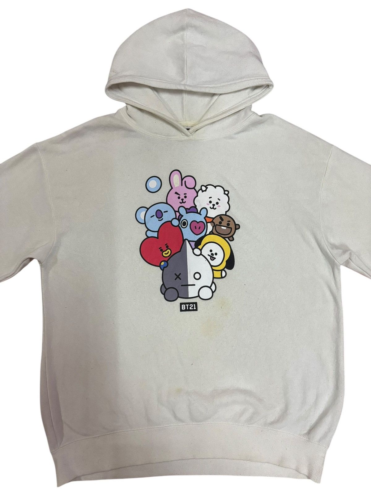 Band Tees × Designer Y2k B12 Signature BTS Band Big Logo Printed Hoodie Size US L / EU 52-54 / 3 - 2 Thumbnail