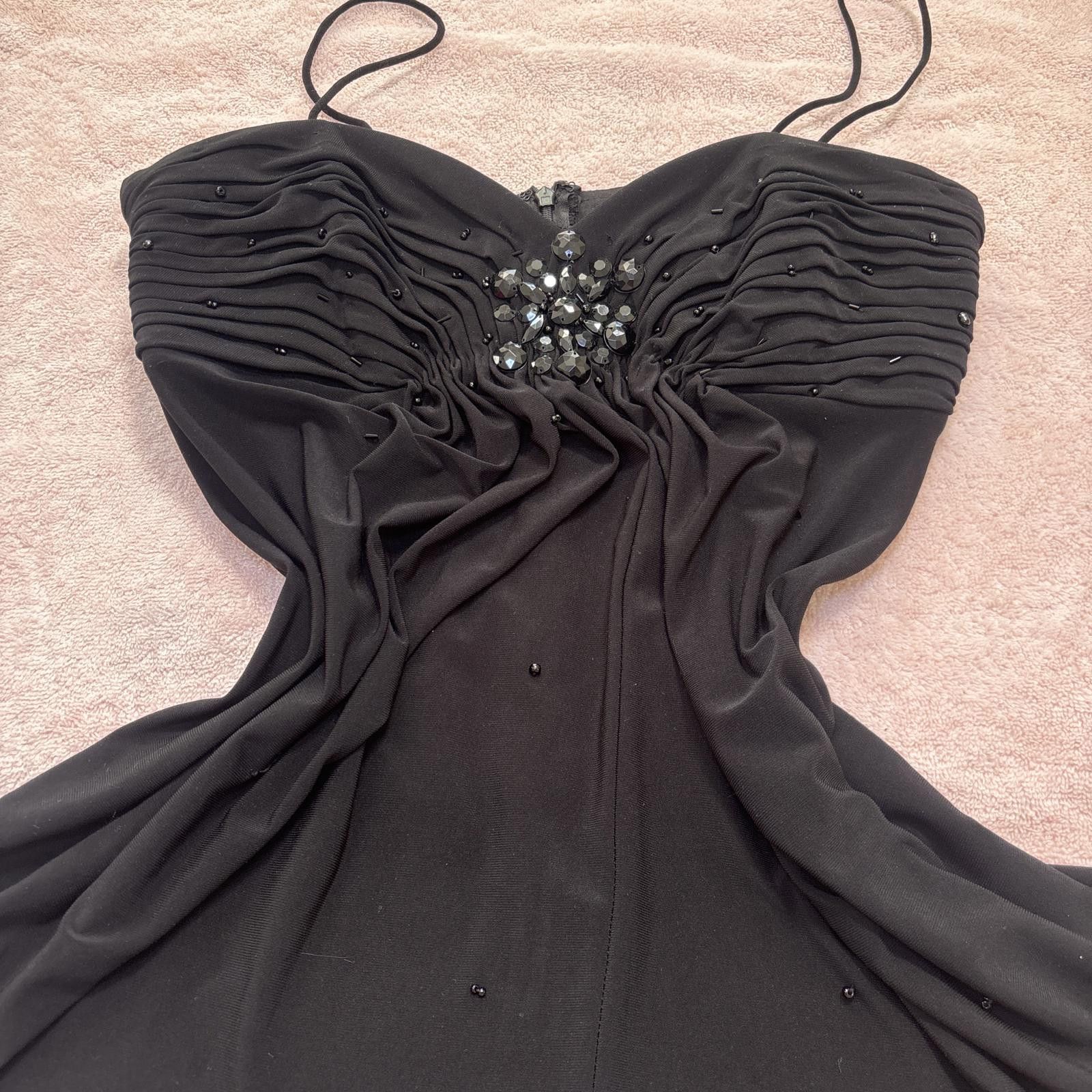 Other vintage beaded ruched tank top Size L / US 10 / IT 46 - 2 Thumbnail