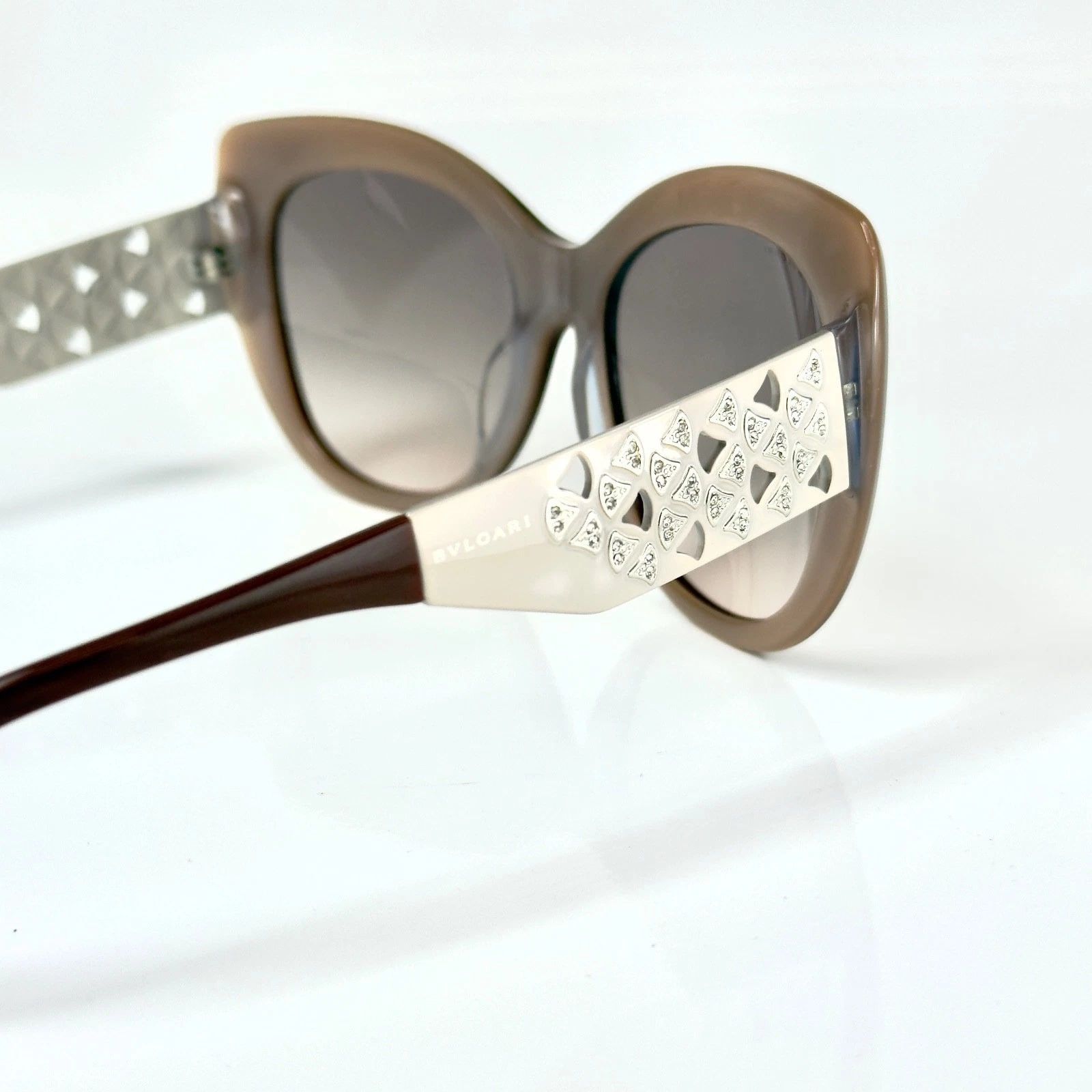 Bvlgari BULGARI BV8198B DIVAS DREAM 8198 Brown Beige Sunglasses Size ONE SIZE - 9 Thumbnail