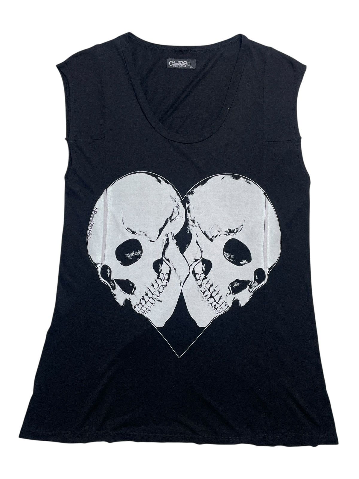 If Six Was Nine 2000’s Lauren Moshi - Skull Punk Style Top Size US M / EU 48-50 / 2 - 1 Thumbnail