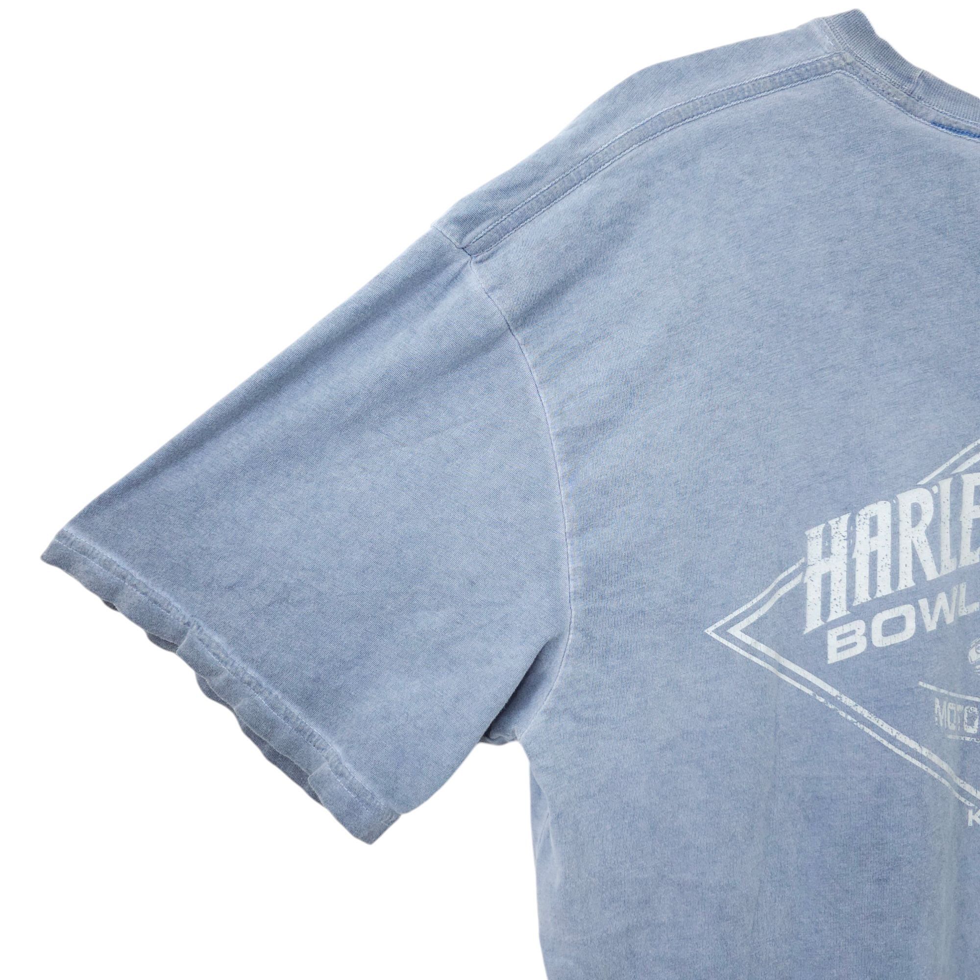 Harley Davidson Harley Davidson T Shirt Mens XL Double Sided Light Gray Size US XL / EU 56 / 4 - 20 Thumbnail