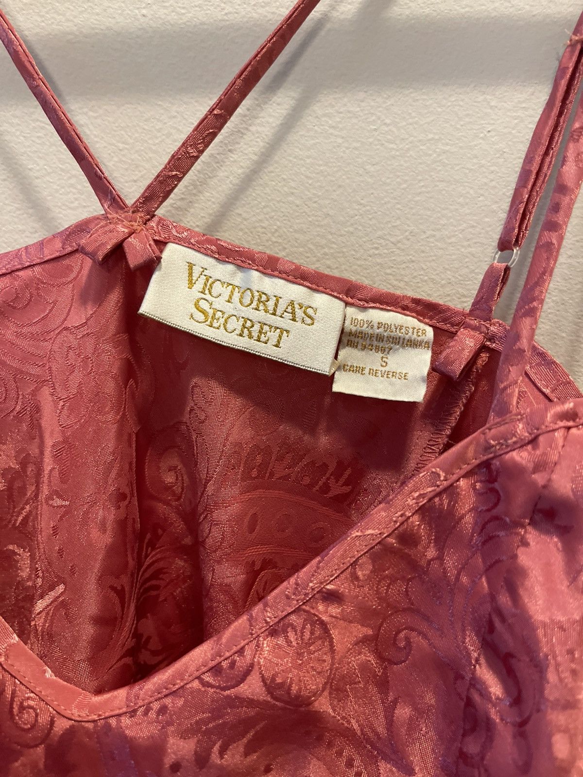Vintage Vintage Gold Label Victoria Secret slip Dress Size S / US 4 / IT 40 - 3 Thumbnail
