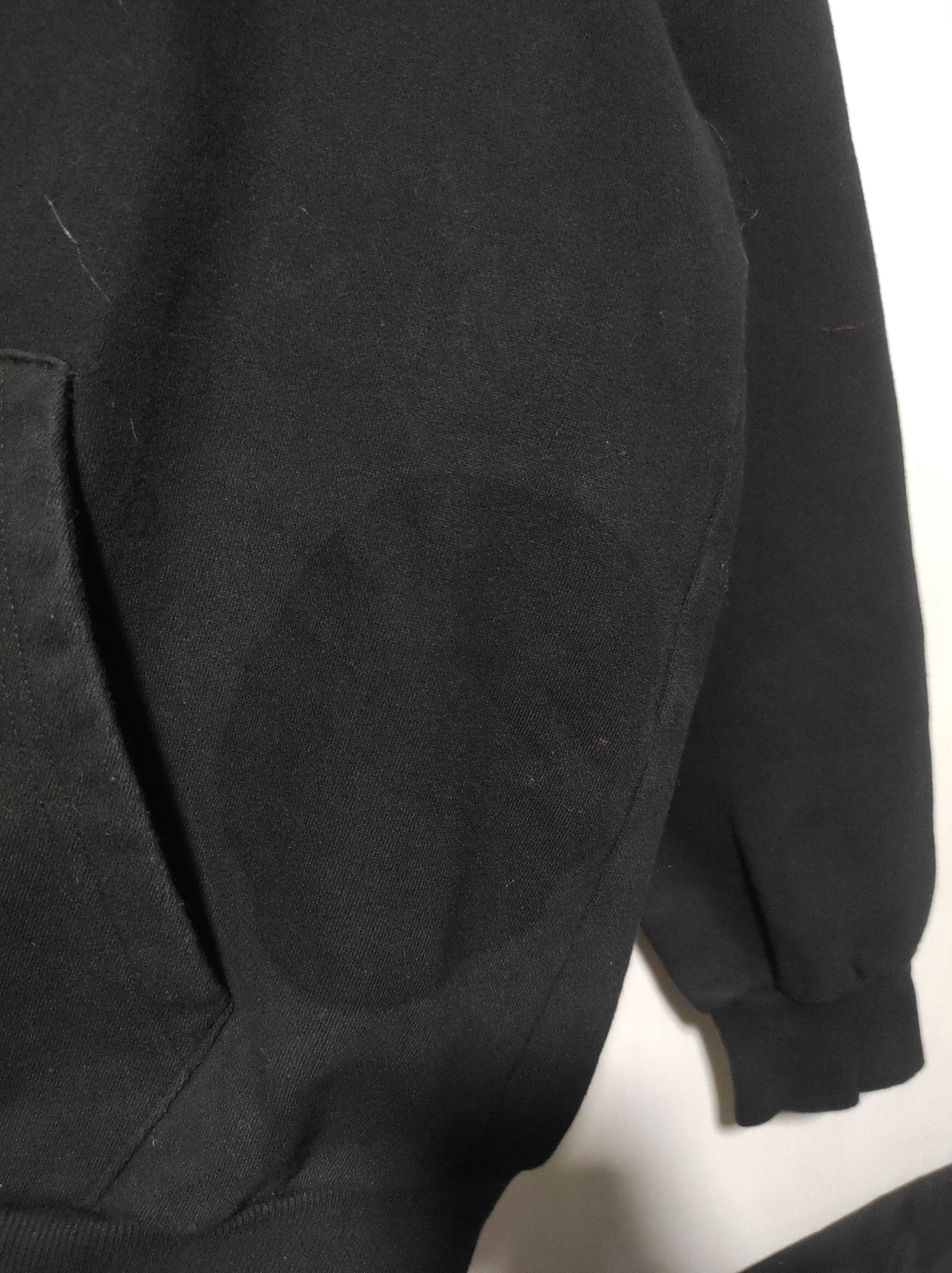 Hysteric Glamour B&W Back Oversized Zipper Fur Hoodie ifsixwasnine lgb style Size US XL / EU 56 / 4 - 9 Thumbnail