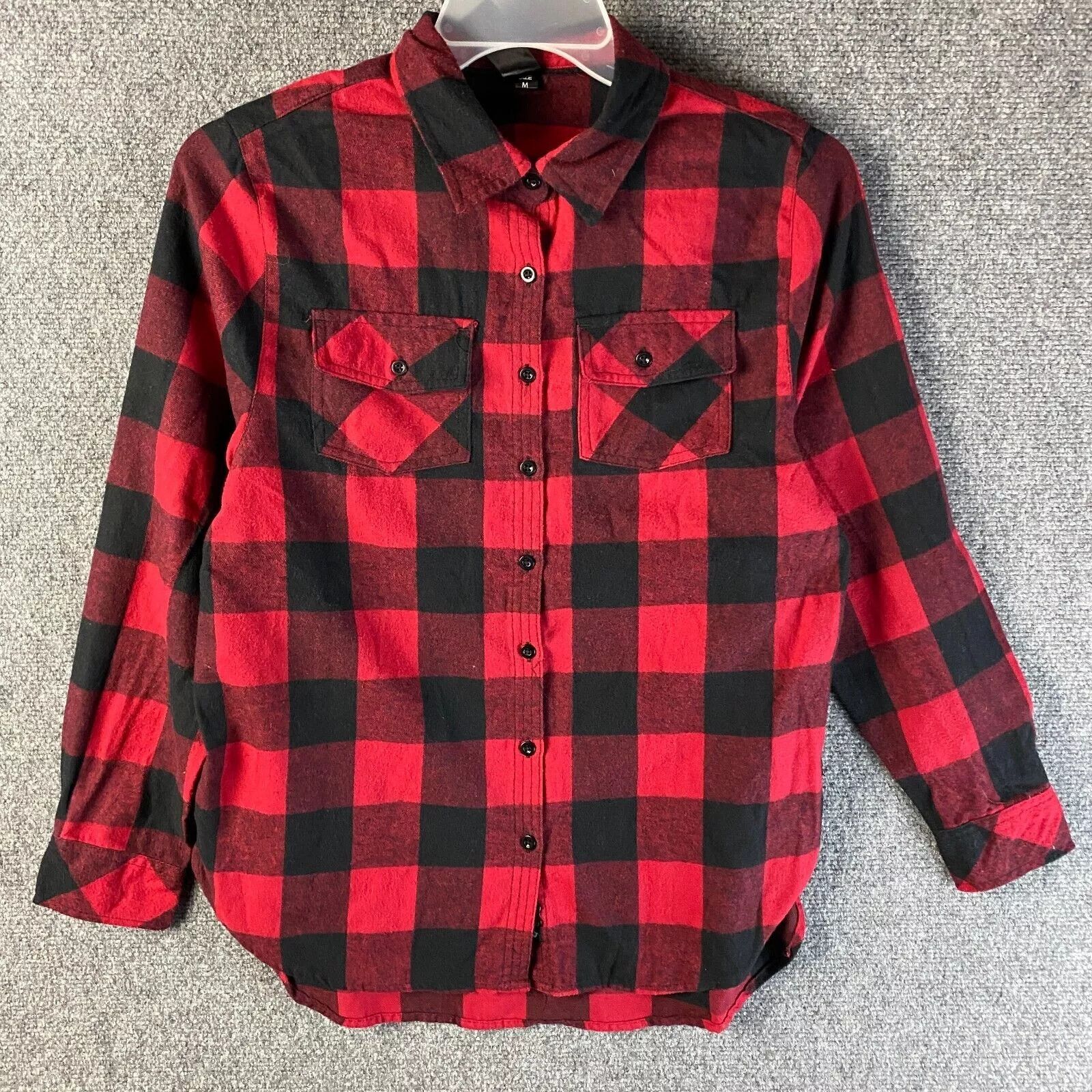 Burnside Burnside Flannel Shirt Medium Women's Red Bridesmaid M Size M / US 6-8 / IT 42-44 - 1 Thumbnail