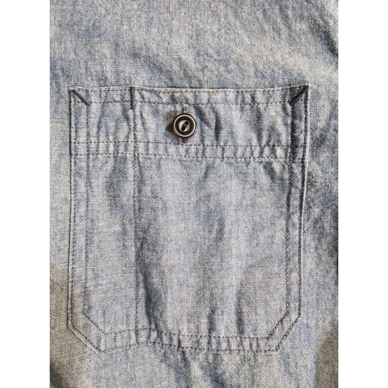 Polo Ralph Lauren VINTAGE Polo Ralph Lauren Button-Up Shirt Denim Goods 80s 90s Mens L Blue Cotton Shirt Polo Ralph Lauren Mens L Size US L / EU 52-54 / 3 - 6 Thumbnail