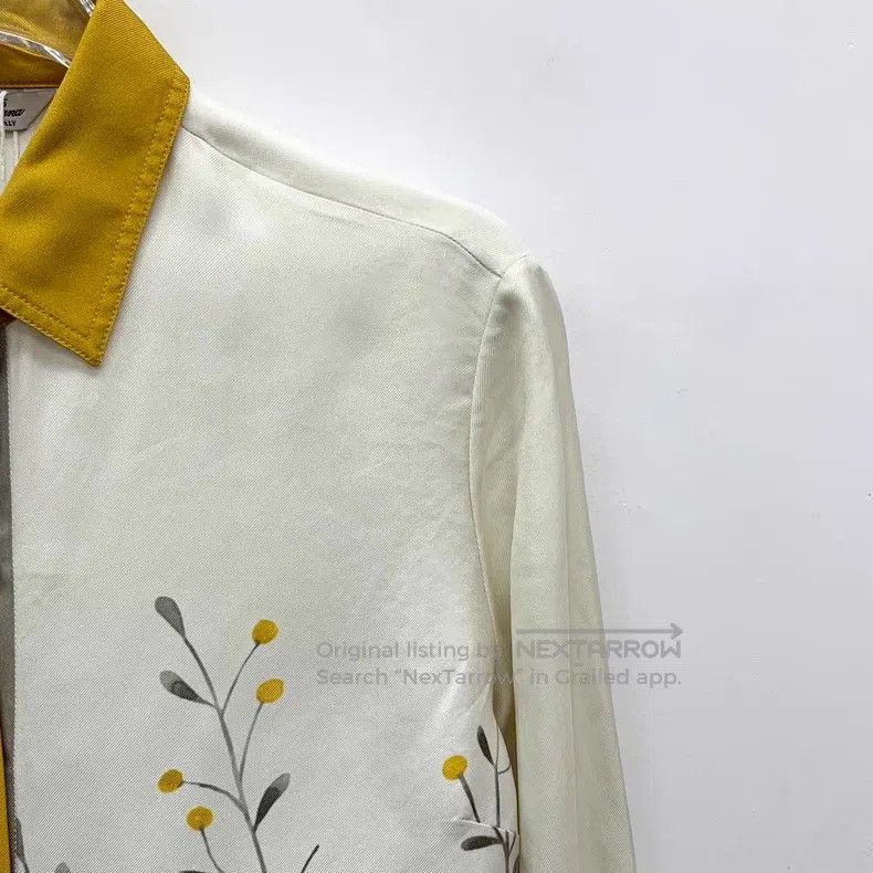 Loro Piana Loro Piana Multicolor Floral Printed Silk Long Sleeve Shir Size S / US 4 / IT 40 - 3 Thumbnail
