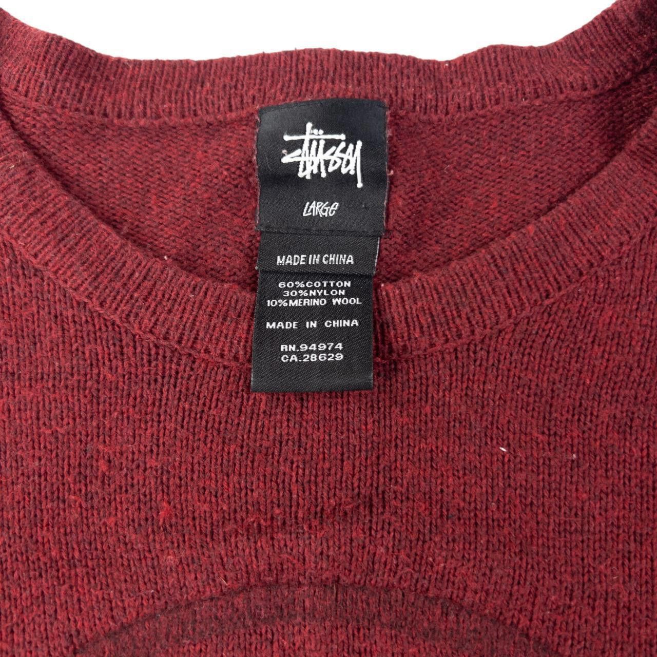 Stussy Vintage Stussy Knit Jumper Size L Size US L / EU 52-54 / 3 - 4 Thumbnail