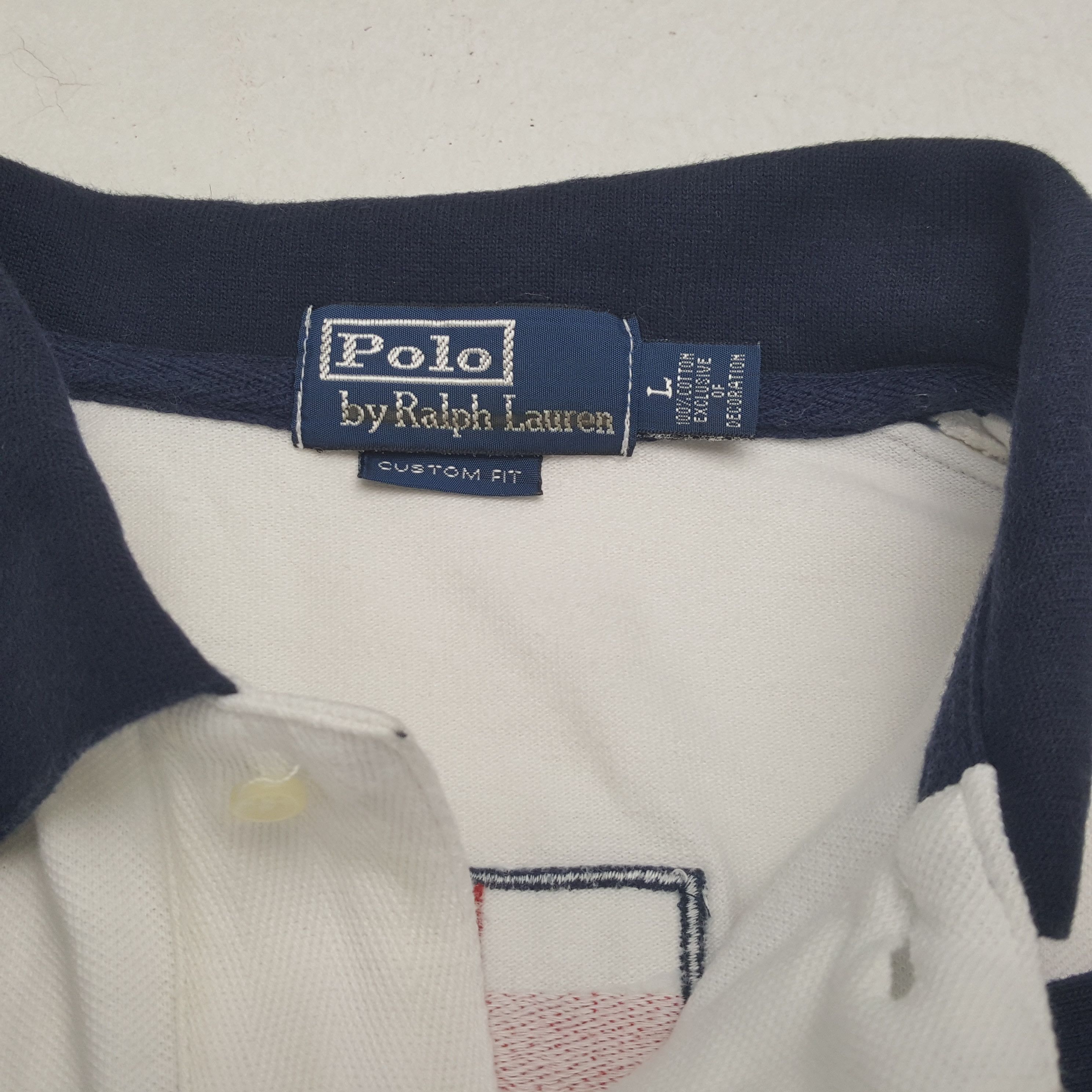 Polo Ralph Lauren × Vintage POLO by RALPH LAUREN England Design Casual Polos Size US M / EU 48-50 / 2 - 8 Thumbnail
