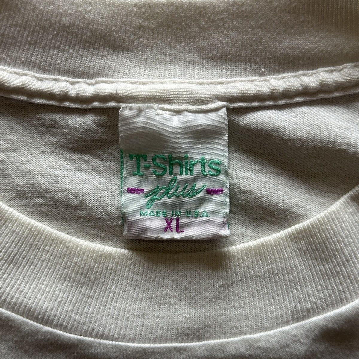 Vintage vintage white floral tshirt Size XL / US 12-14 / IT 48-50 - 6 Thumbnail