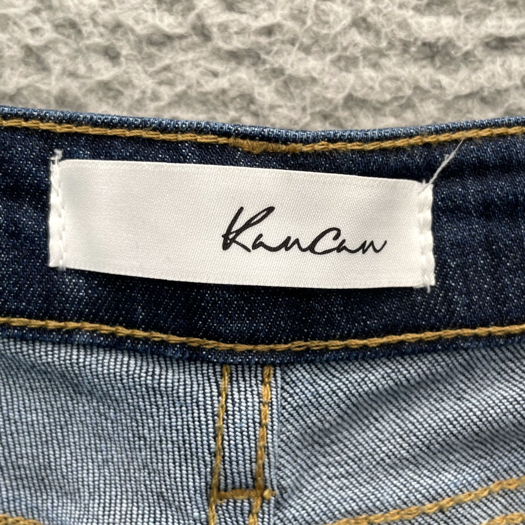 Vintage KanCanJeans Women's 33x30 Whisker Skinny Preppy Y2k Basics Indie Denim Jeans Blue Slim Modern Bohemian 2010s Tumblr School Rocker Academia Womens Men? Size 24" / US 00 / IT 34 - 7 Thumbnail