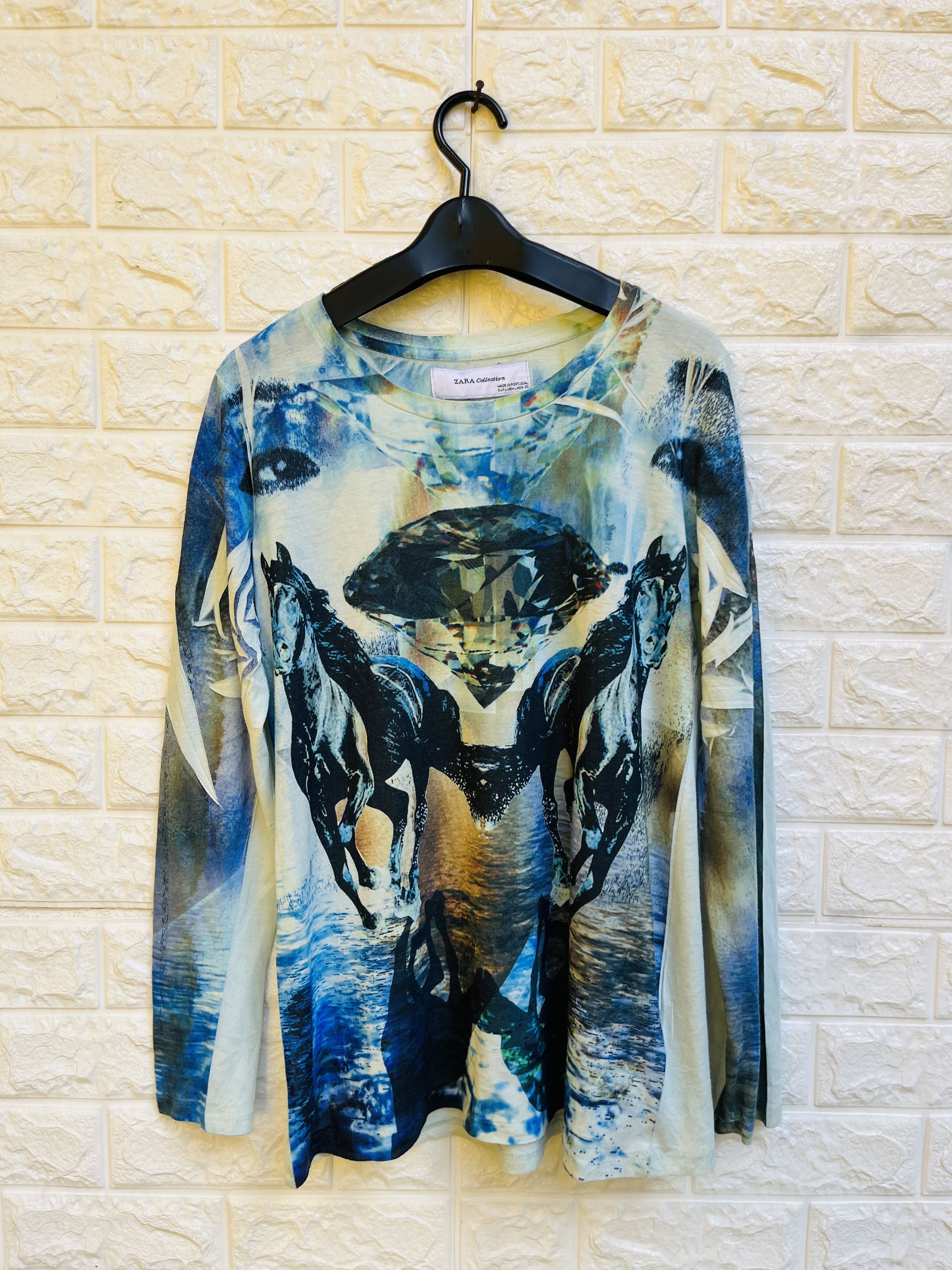 Japanese Brand × Vintage Vintage Zara Diamond Japanese Designer Fashion Style Size M / US 6-8 / IT 42-44 - 1 Thumbnail