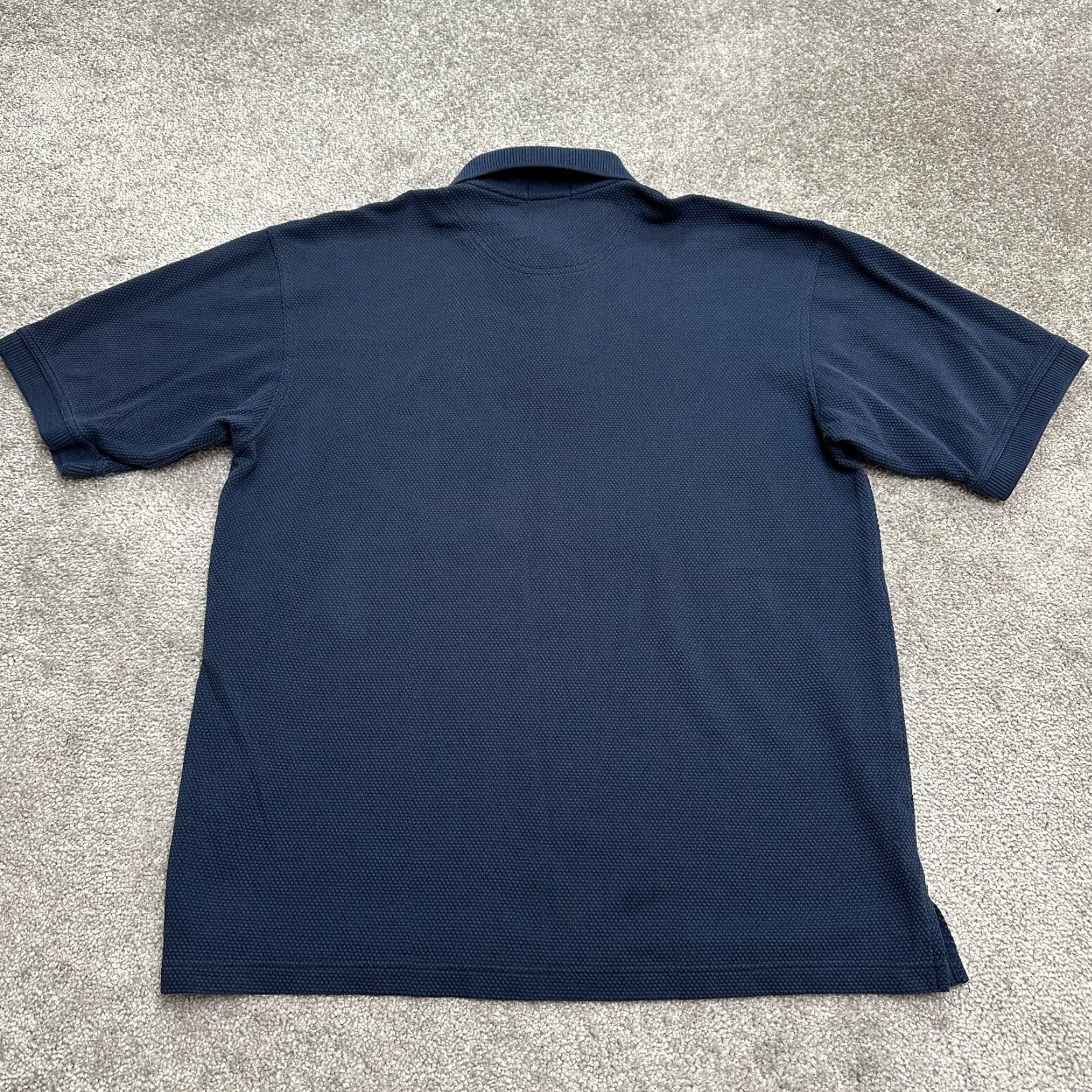 Vintage Winner Mate Polo Shirt Mens Large Blue Short Sleeve Cotton Blend Casual Golf Activewear Size US L / EU 52-54 / 3 - 2 Thumbnail