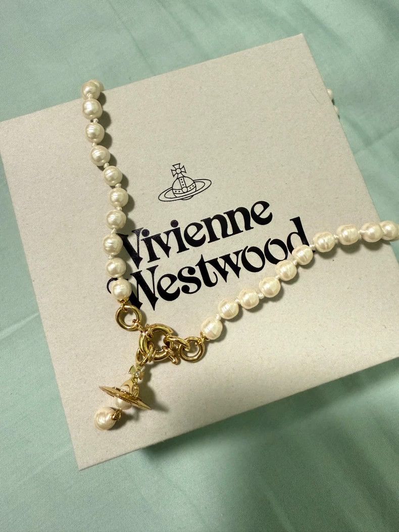 Vivienne Westwood Vivienne Westwood Baroque pearl necklace Size ONE SIZE - 1 Thumbnail